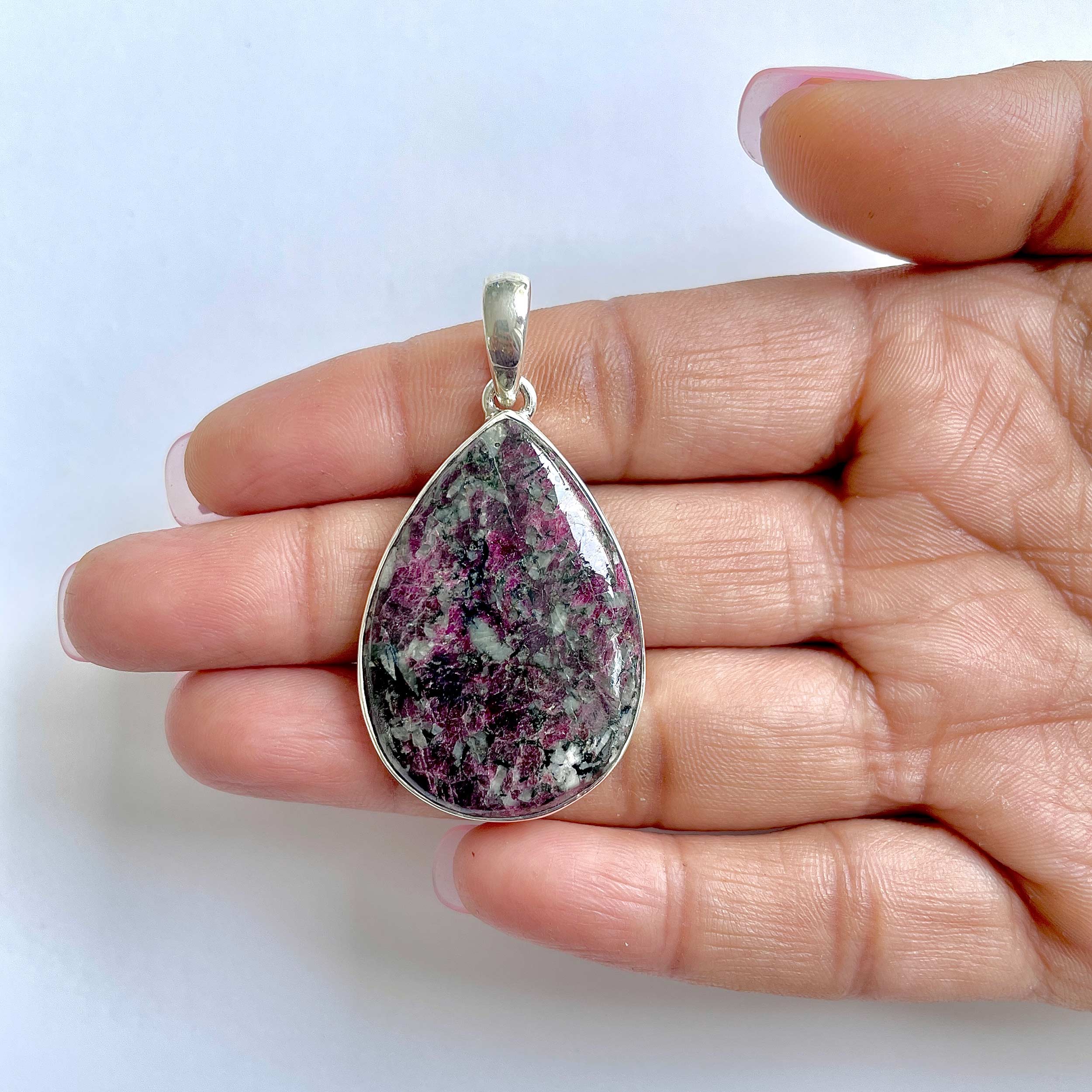Eudialyte Pendant-(EUD-1-37)