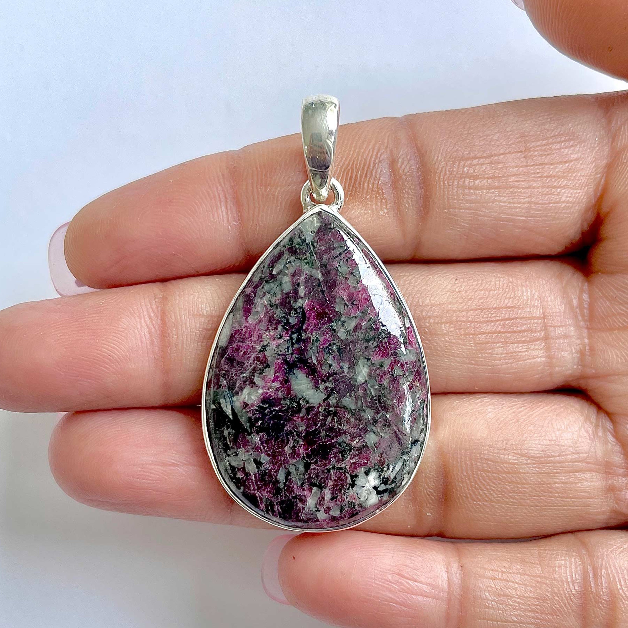 Eudialyte Pendant-(EUD-1-37)