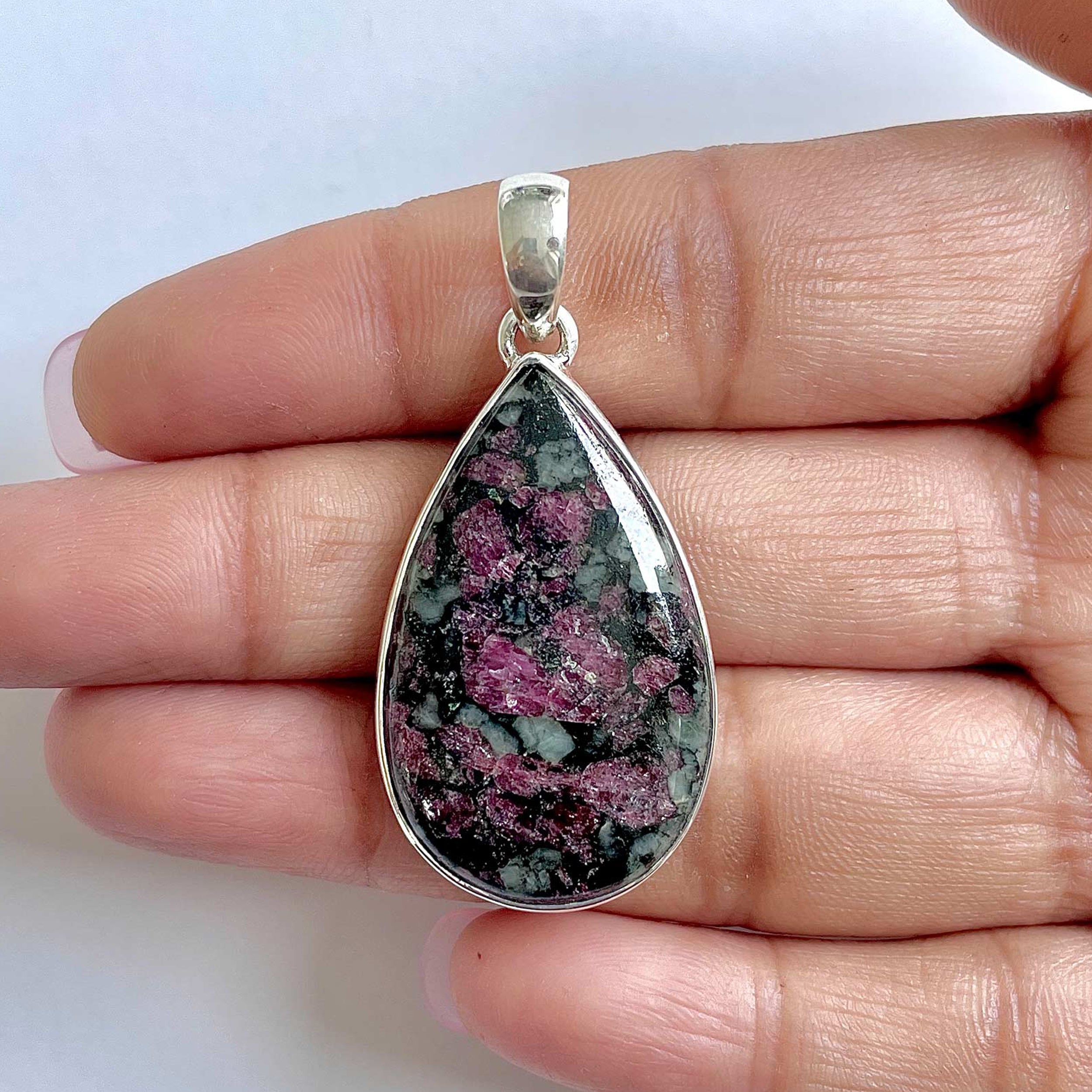 Eudialyte Pendant-(EUD-1-41)