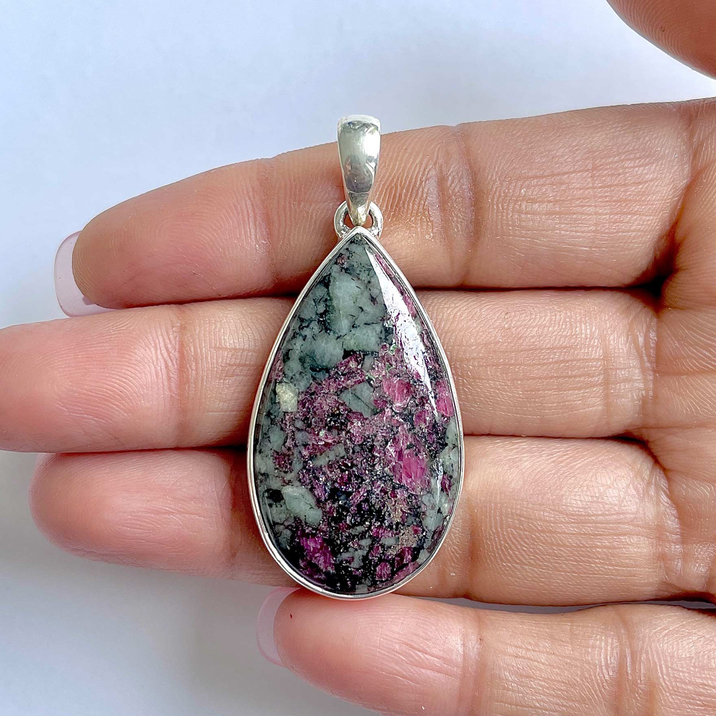 Eudialyte Pendant-(EUD-1-43)