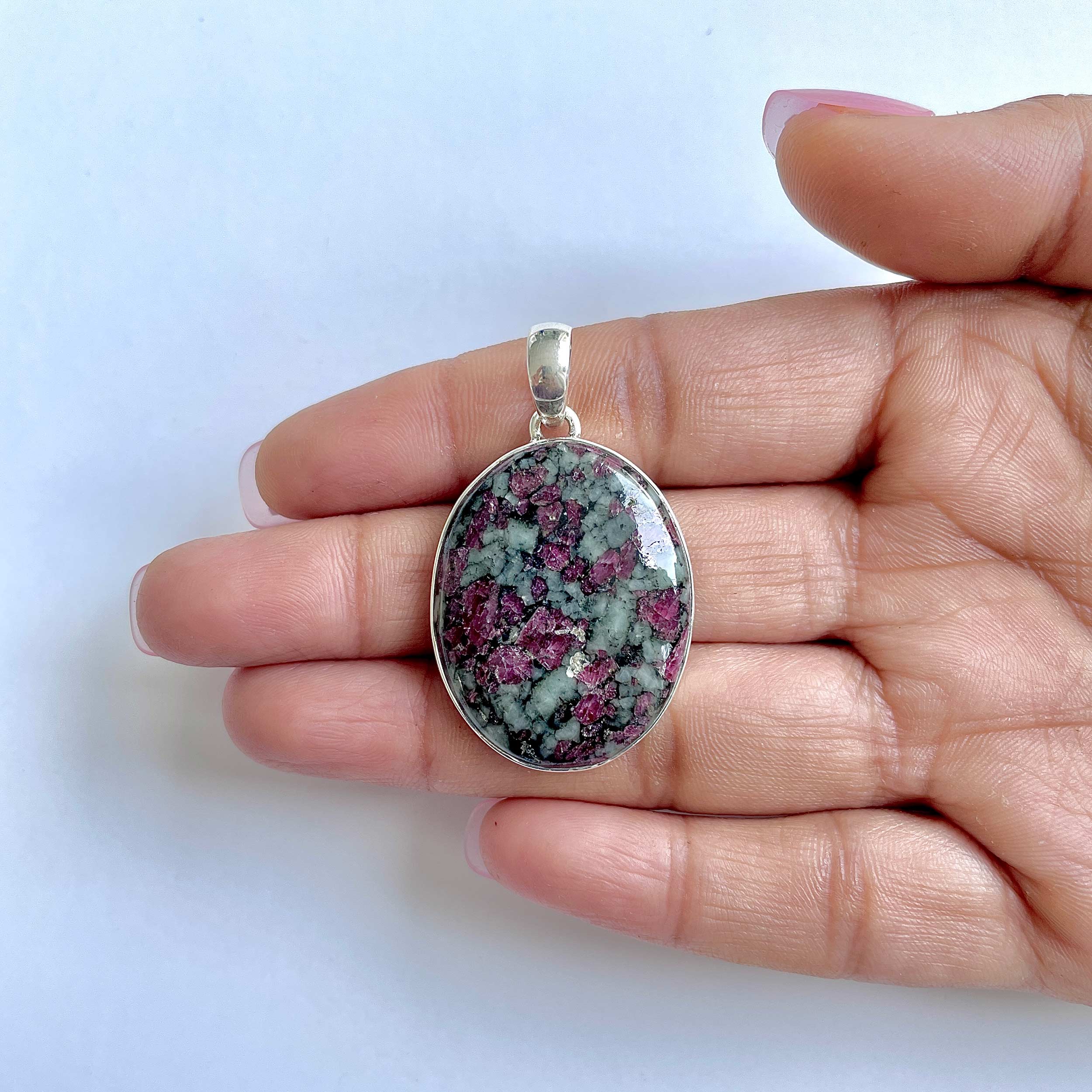 Eudialyte Pendant-(EUD-1-44)