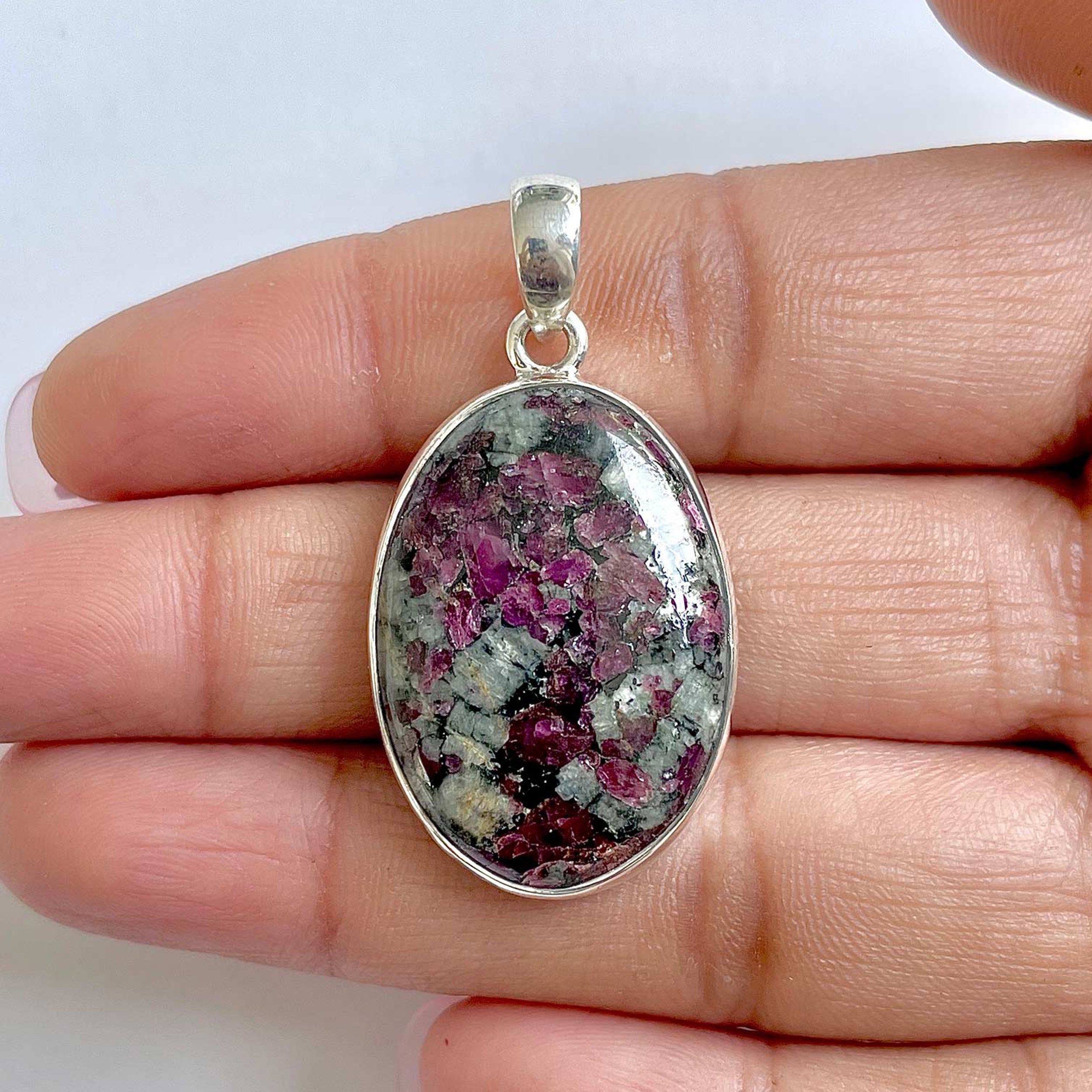 Eudialyte Pendant-(EUD-1-45)
