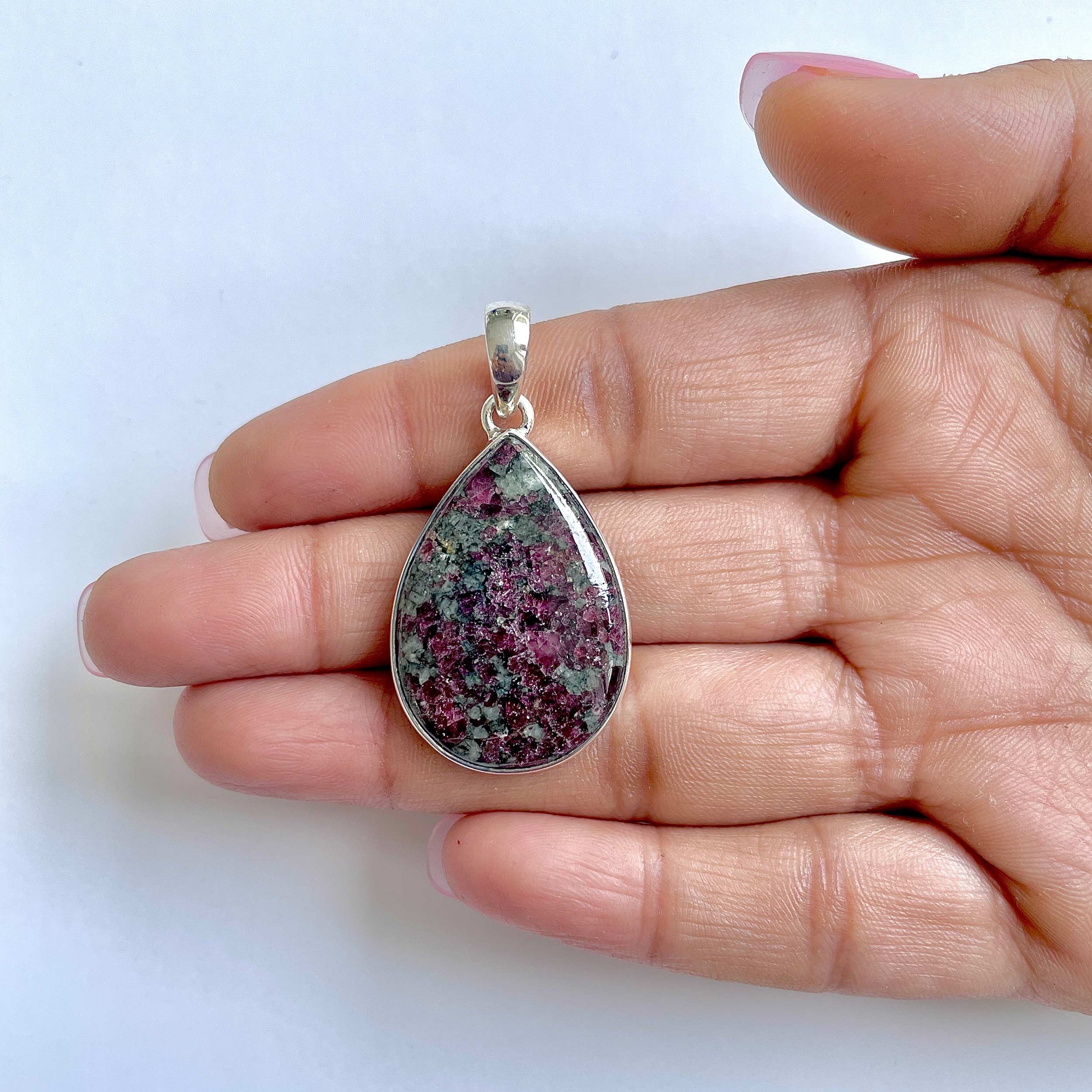 Eudialyte Pendant-(EUD-1-46)