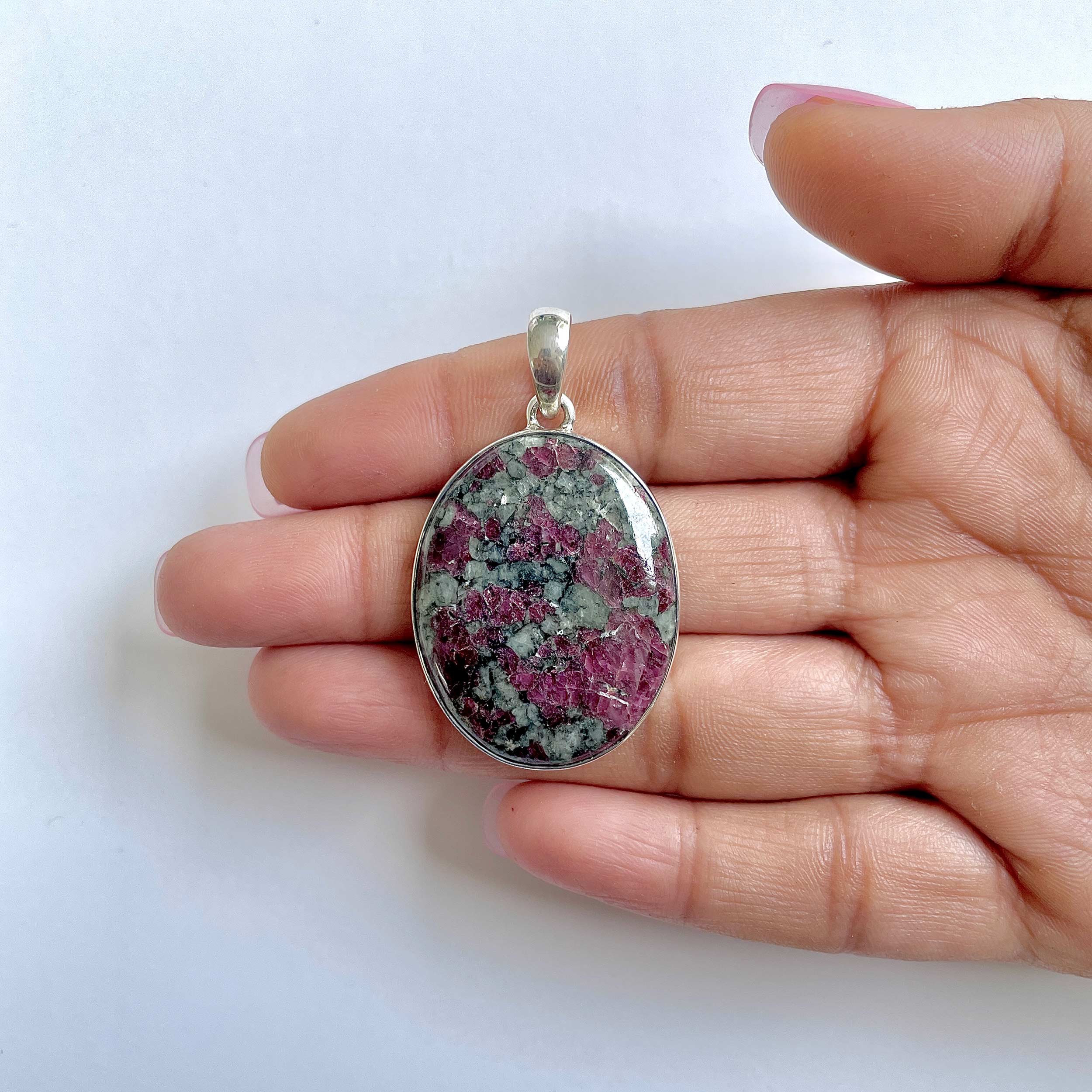 Eudialyte Pendant-(EUD-1-47)