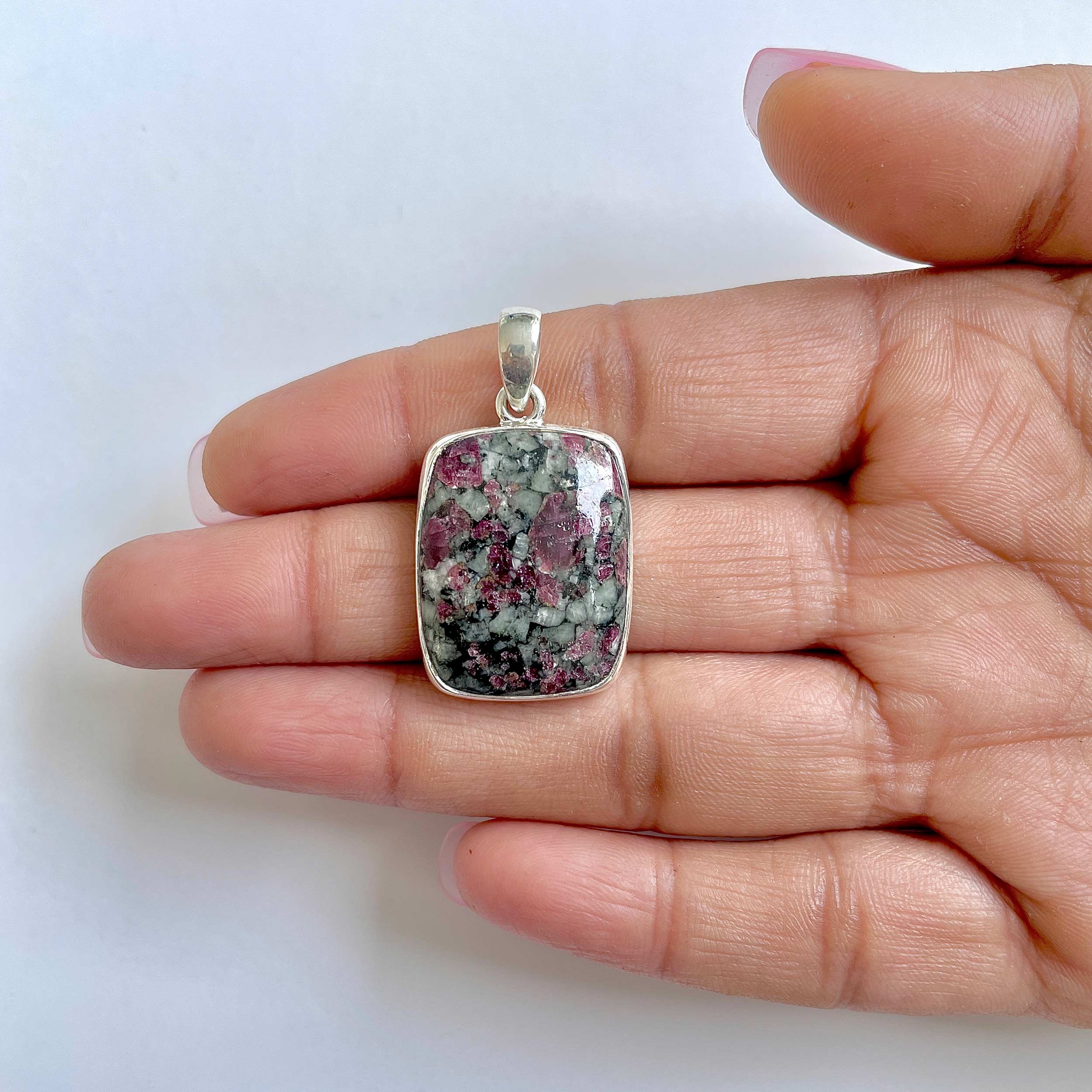 Eudialyte Pendant-(EUD-1-48)