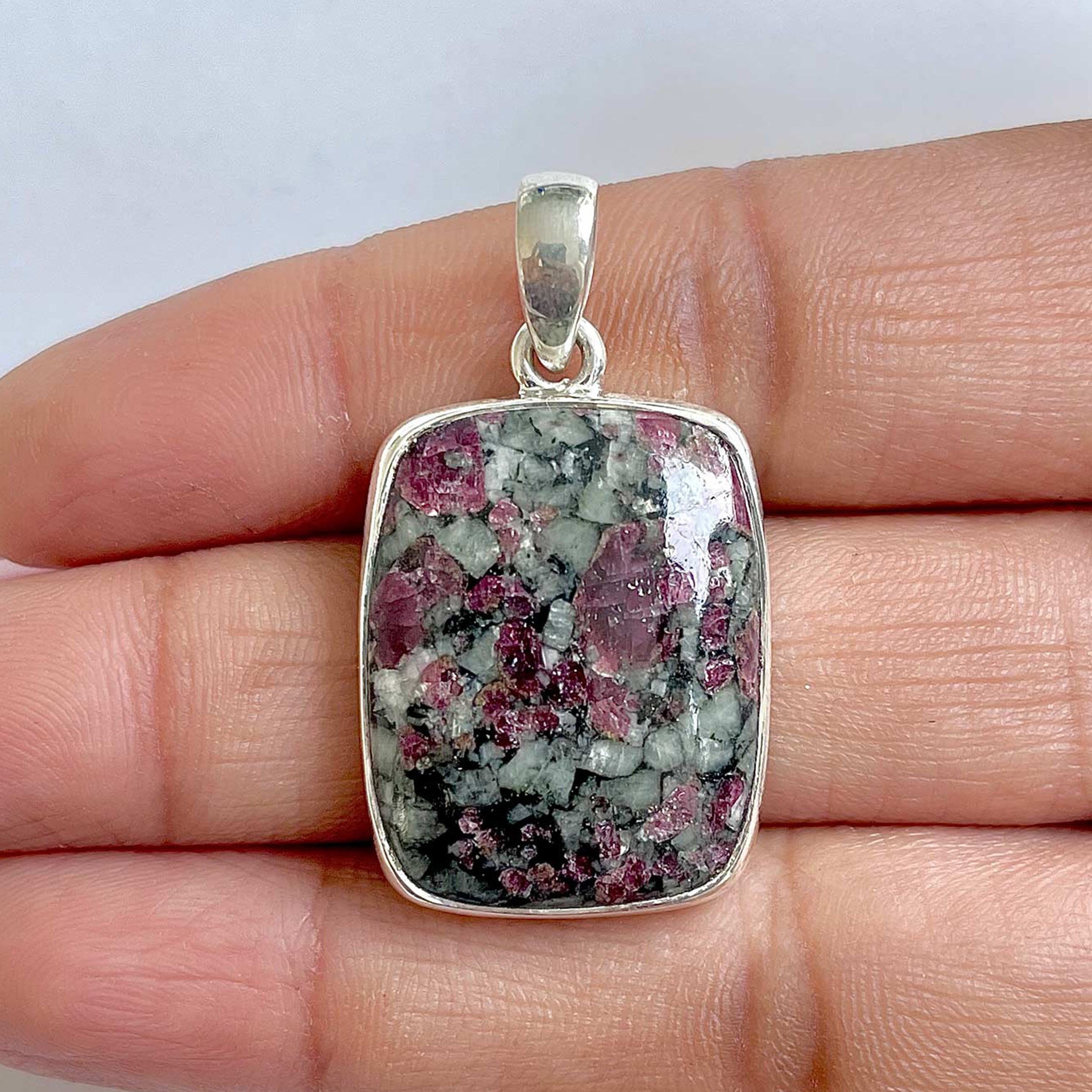 Eudialyte Pendant-(EUD-1-48)
