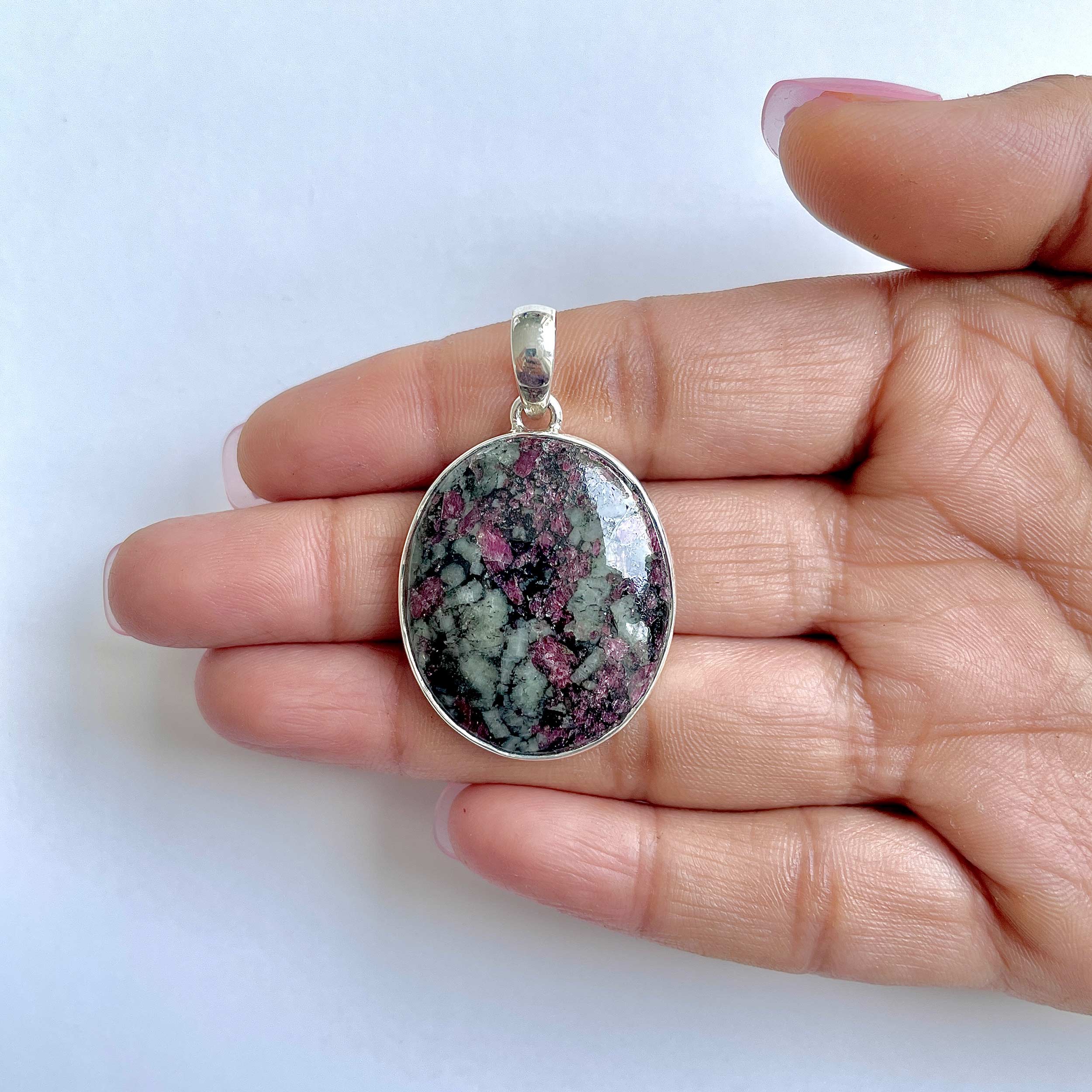 Eudialyte Pendant-(EUD-1-49)