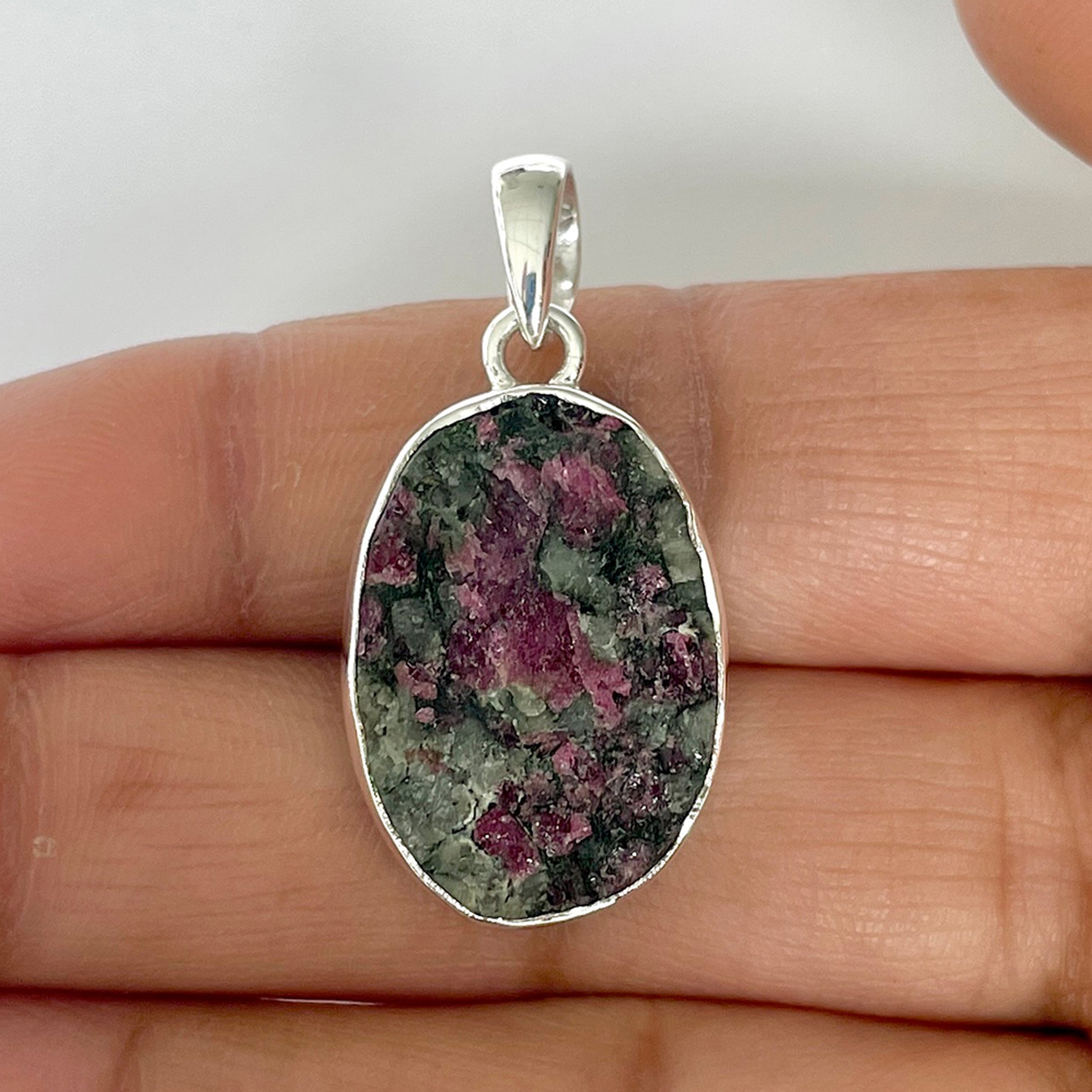 Eudialyte Rough Pendant-(EUD-1-5)