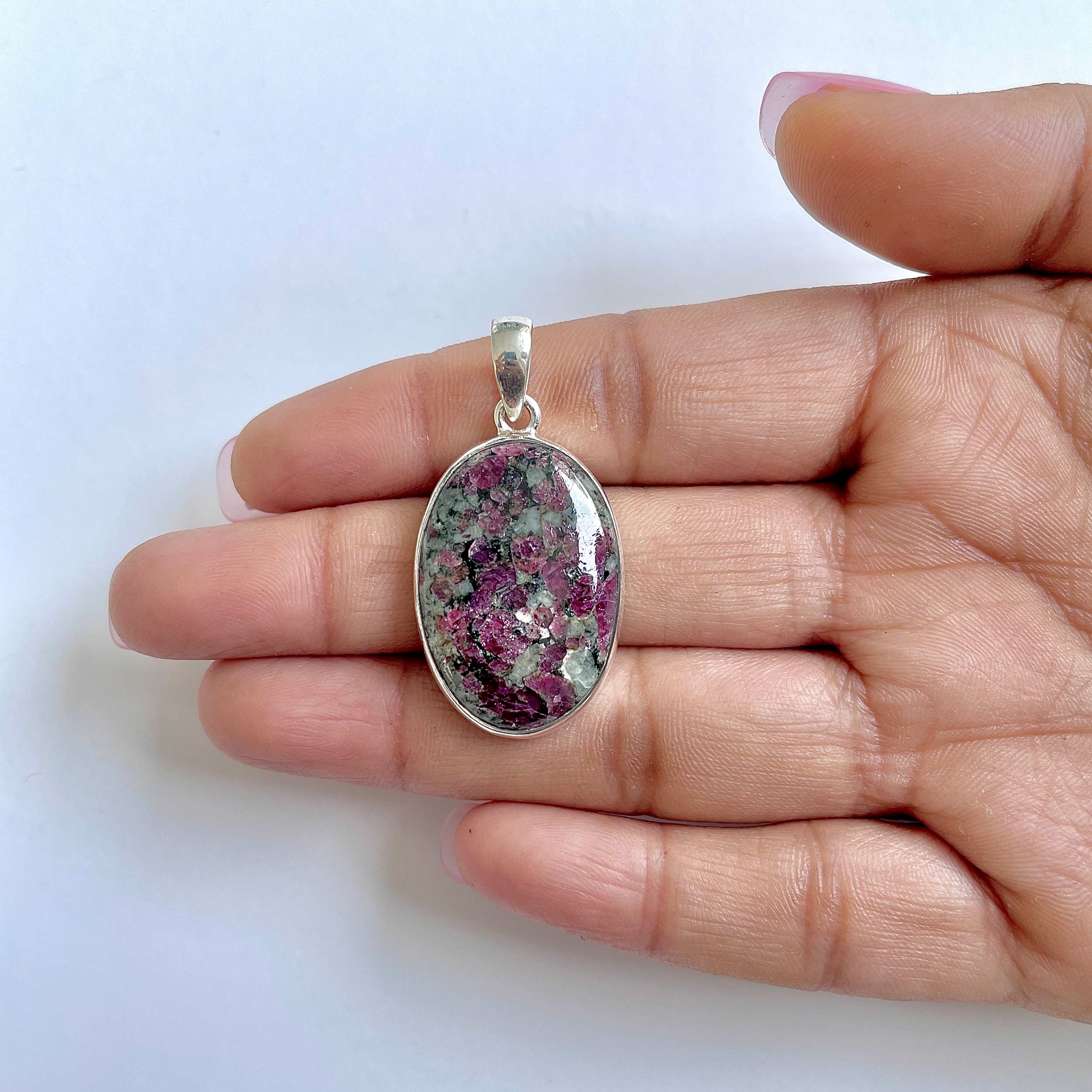 Eudialyte Pendant-(EUD-1-51)