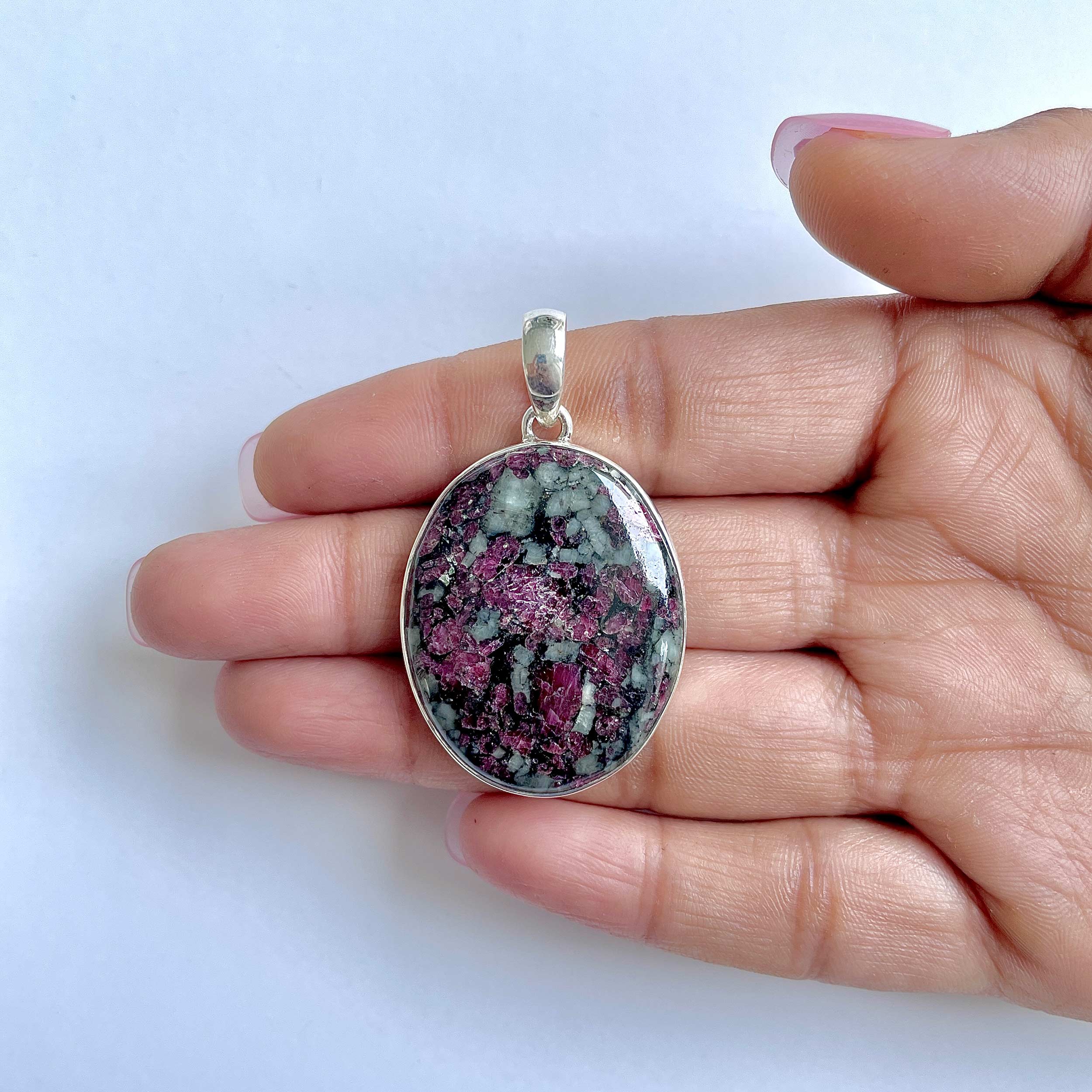 Eudialyte Pendant-(EUD-1-52)