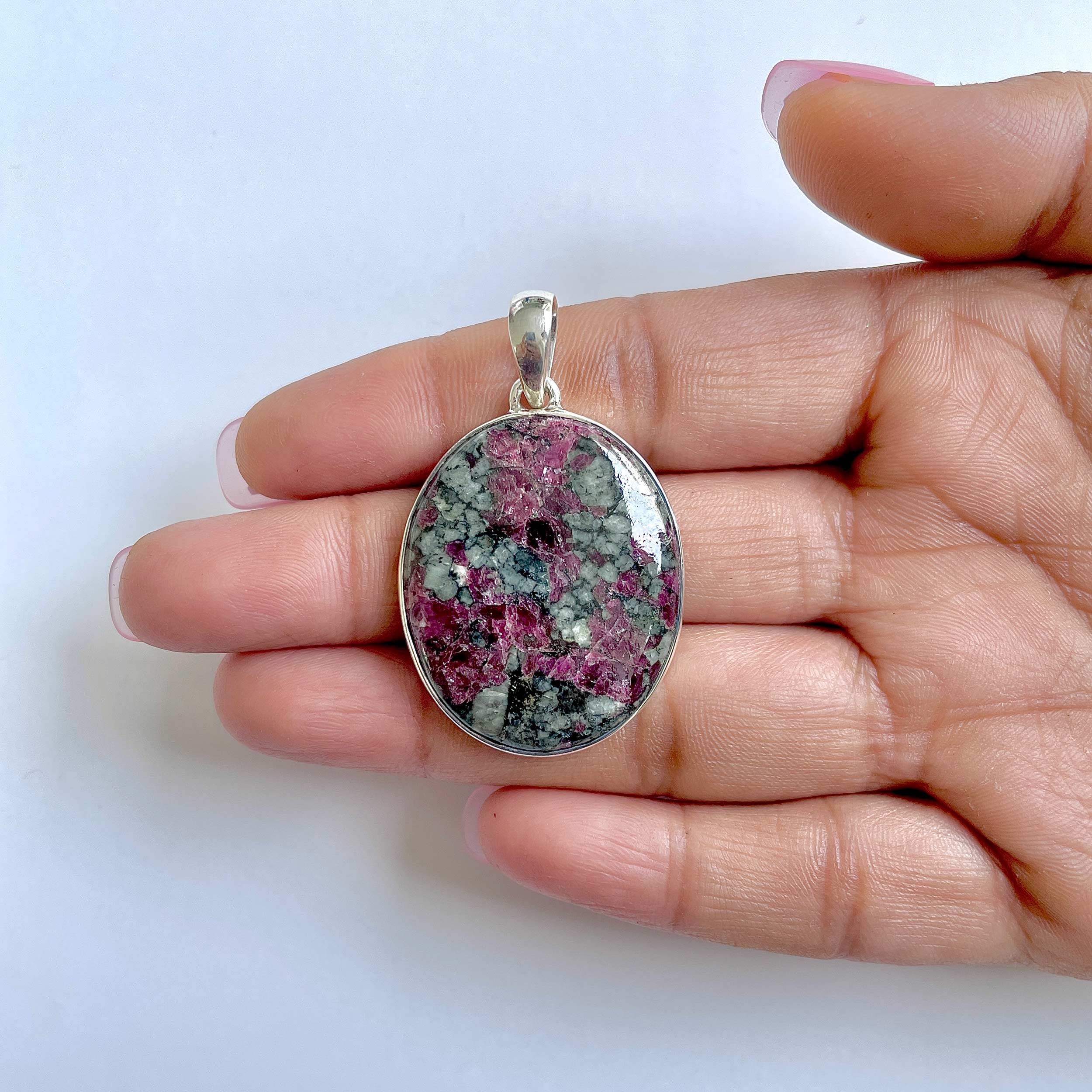 Eudialyte Pendant-(EUD-1-54)