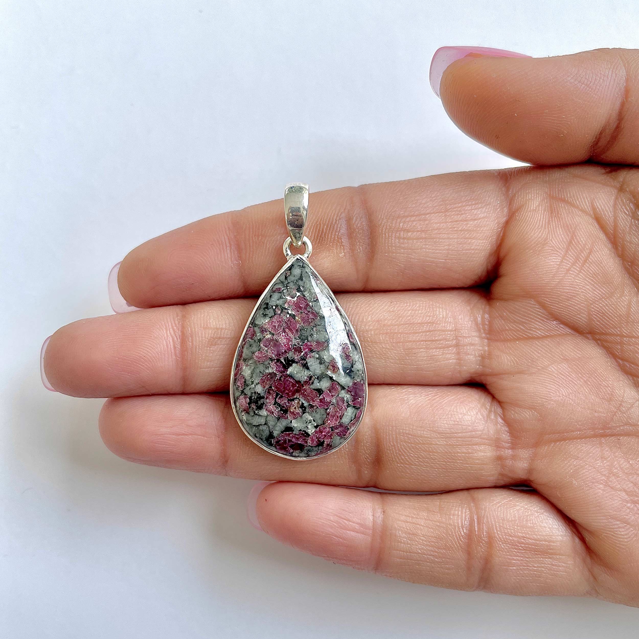 Eudialyte Pendant-(EUD-1-56)