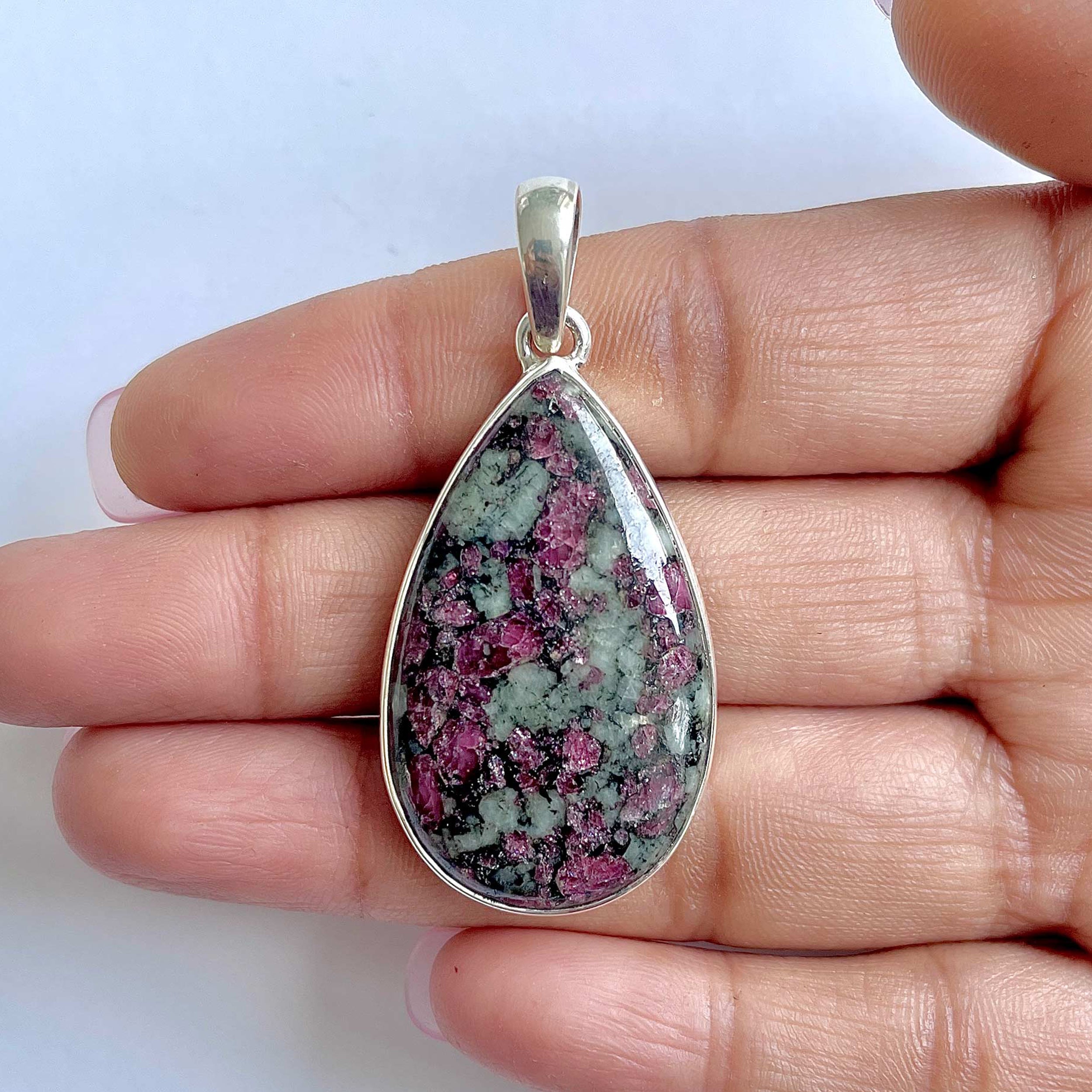 Eudialyte Pendant-(EUD-1-59)