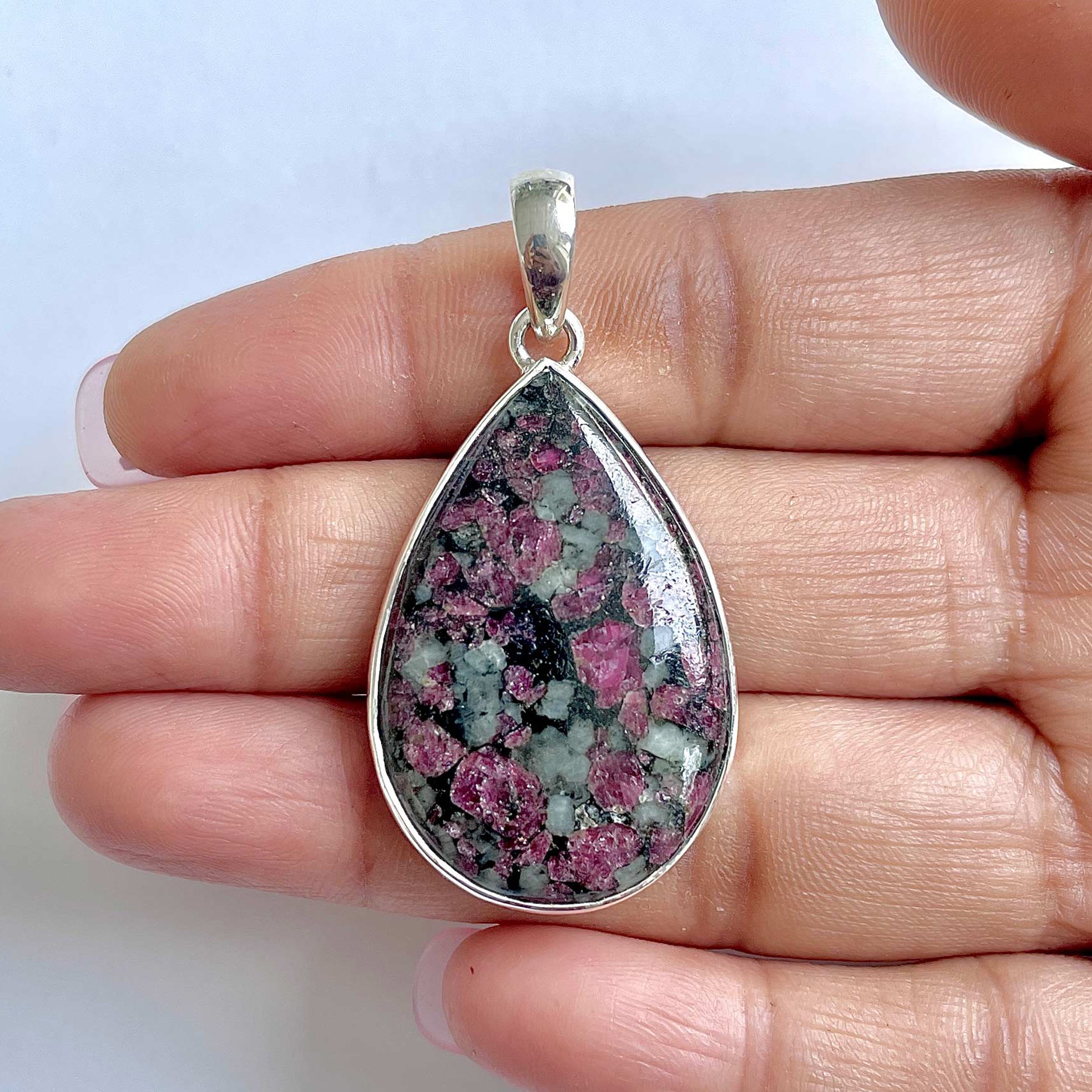 Eudialyte Pendant-(EUD-1-60)