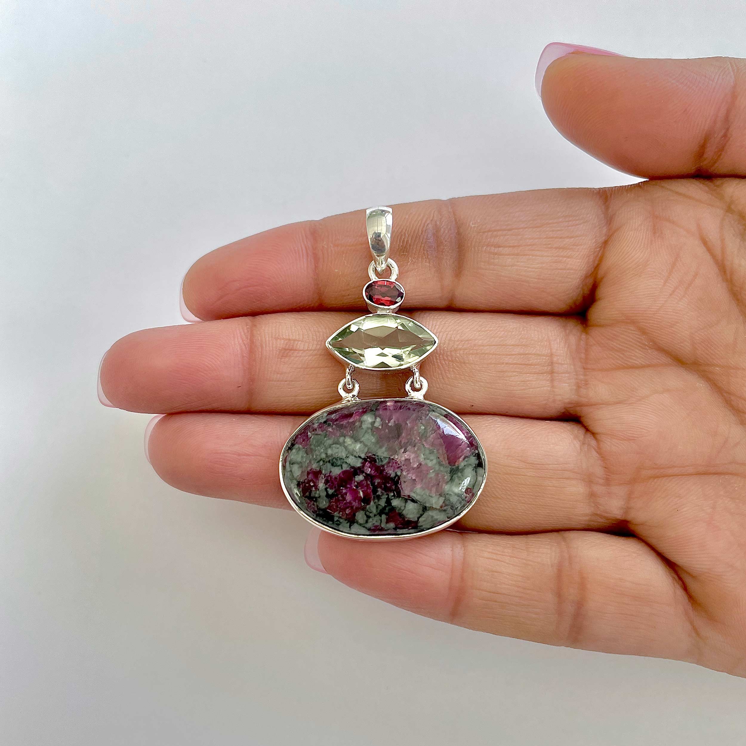 Eudialyte Pendant-(EUD-1-61)