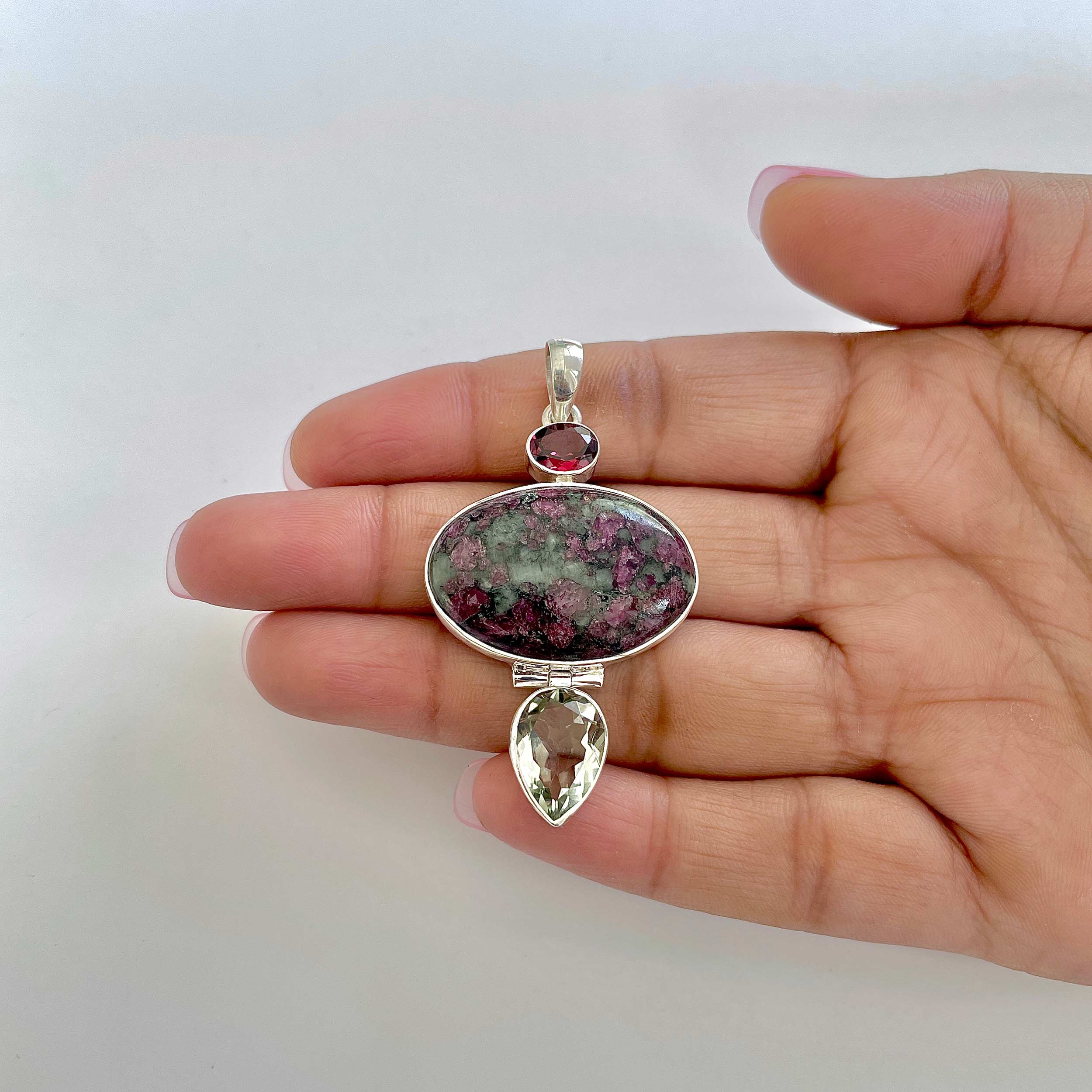 Eudialyte Pendant-(EUD-1-65)