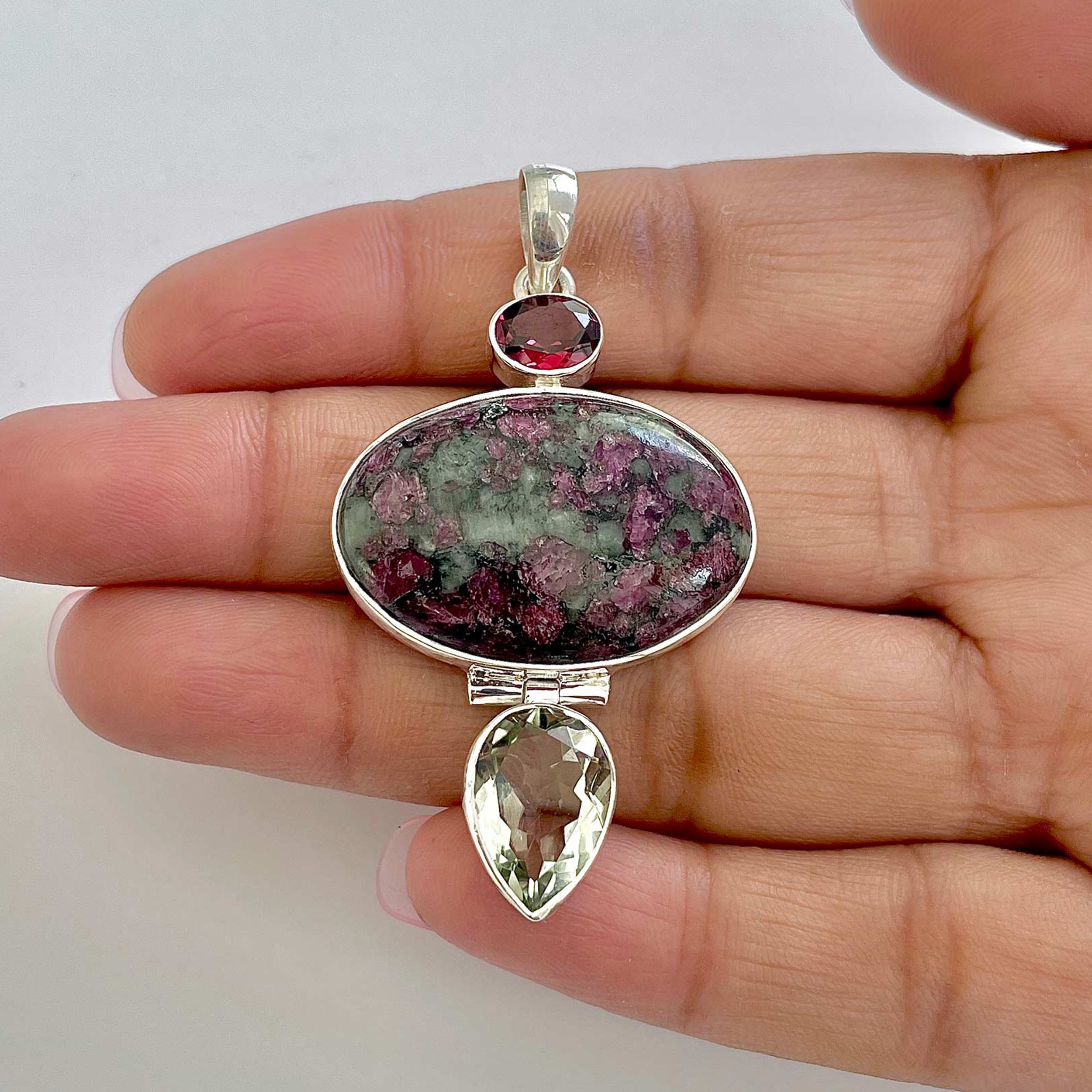 Eudialyte Pendant-(EUD-1-65)