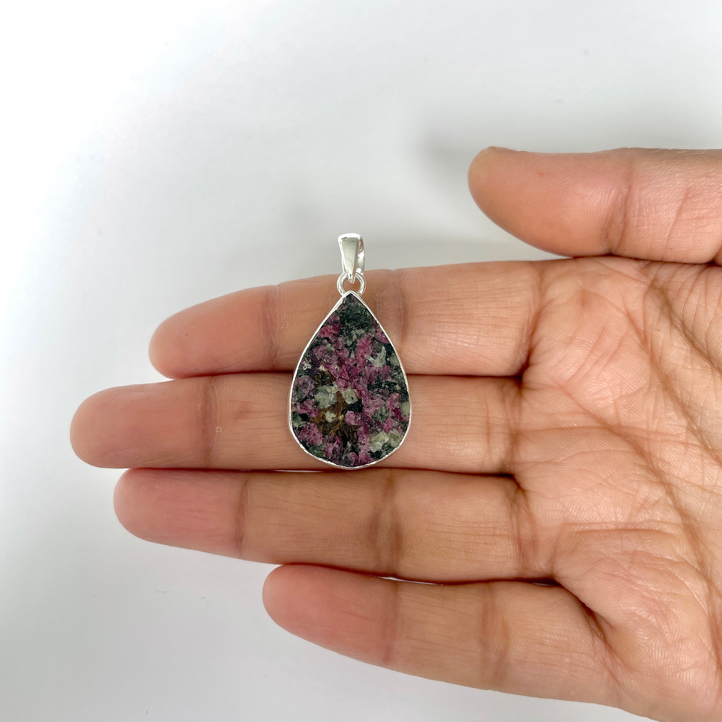 Eudialyte Rough Pendant-(EUD-1-7)