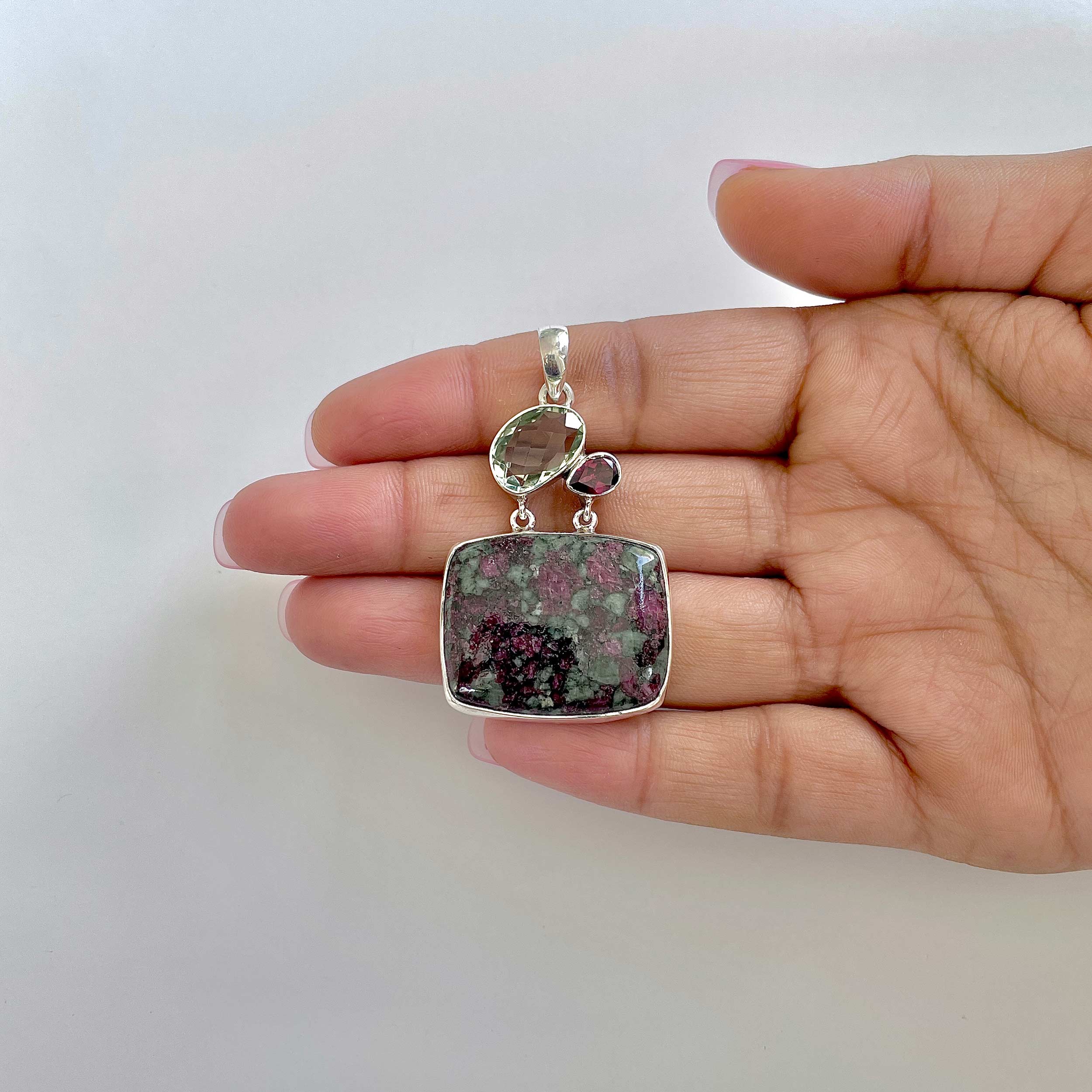 Eudialyte Pendant-(EUD-1-70)