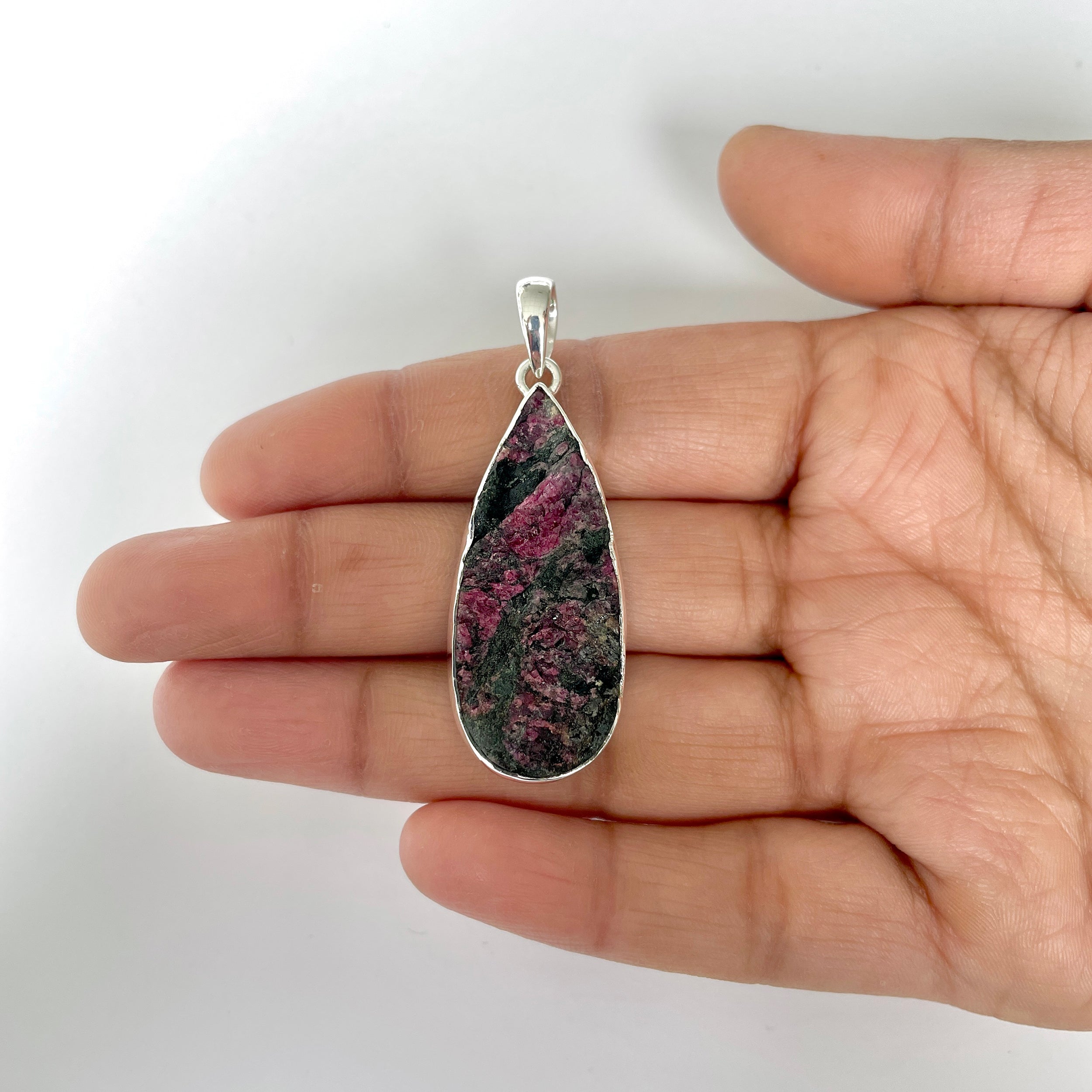 Eudialyte Rough Pendant-(EUD-1-9)