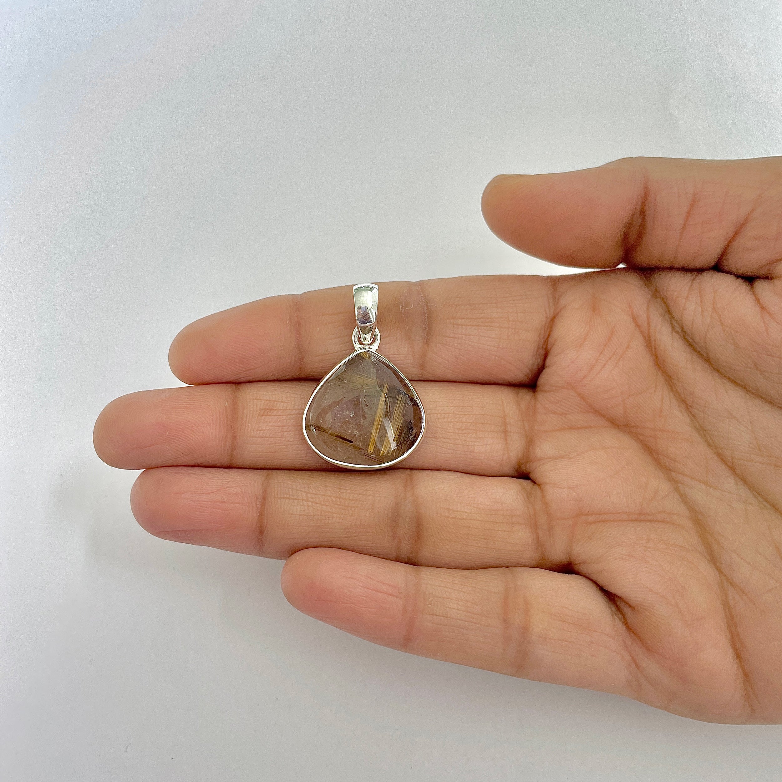 Golden Rutile Pendant-(GDR-1-21)