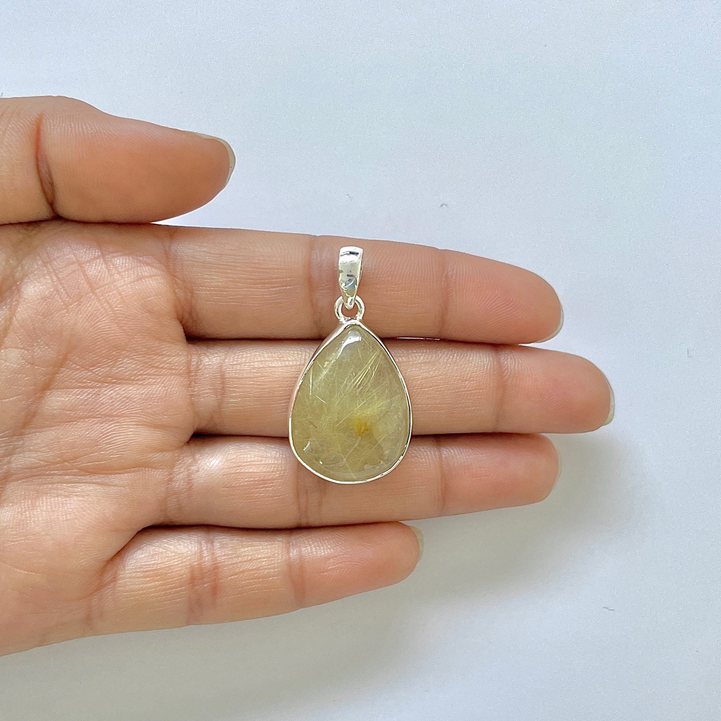 Golden Rutile Pendant-(GDR-1-35)