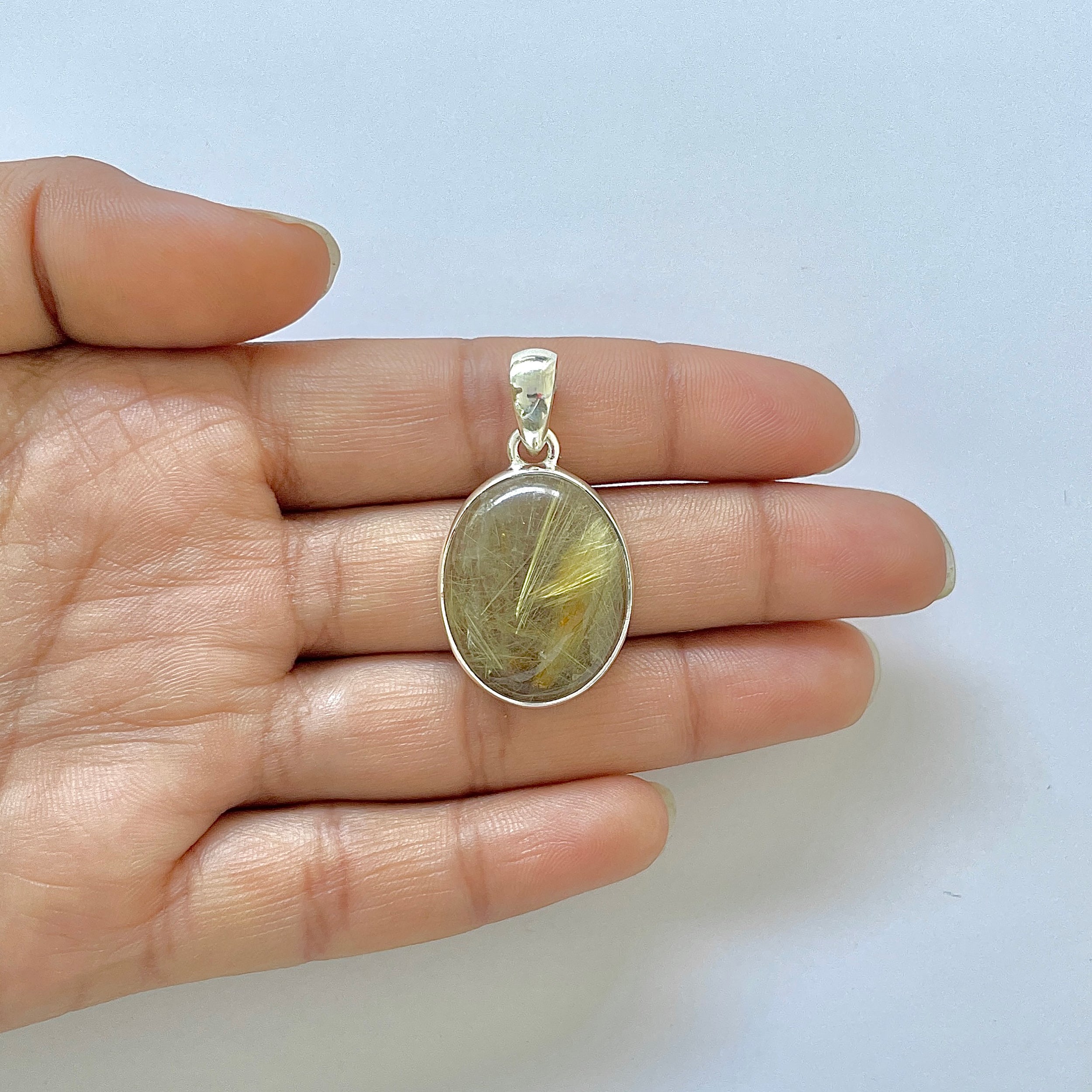 Golden Rutile Pendant-(GDR-1-64)