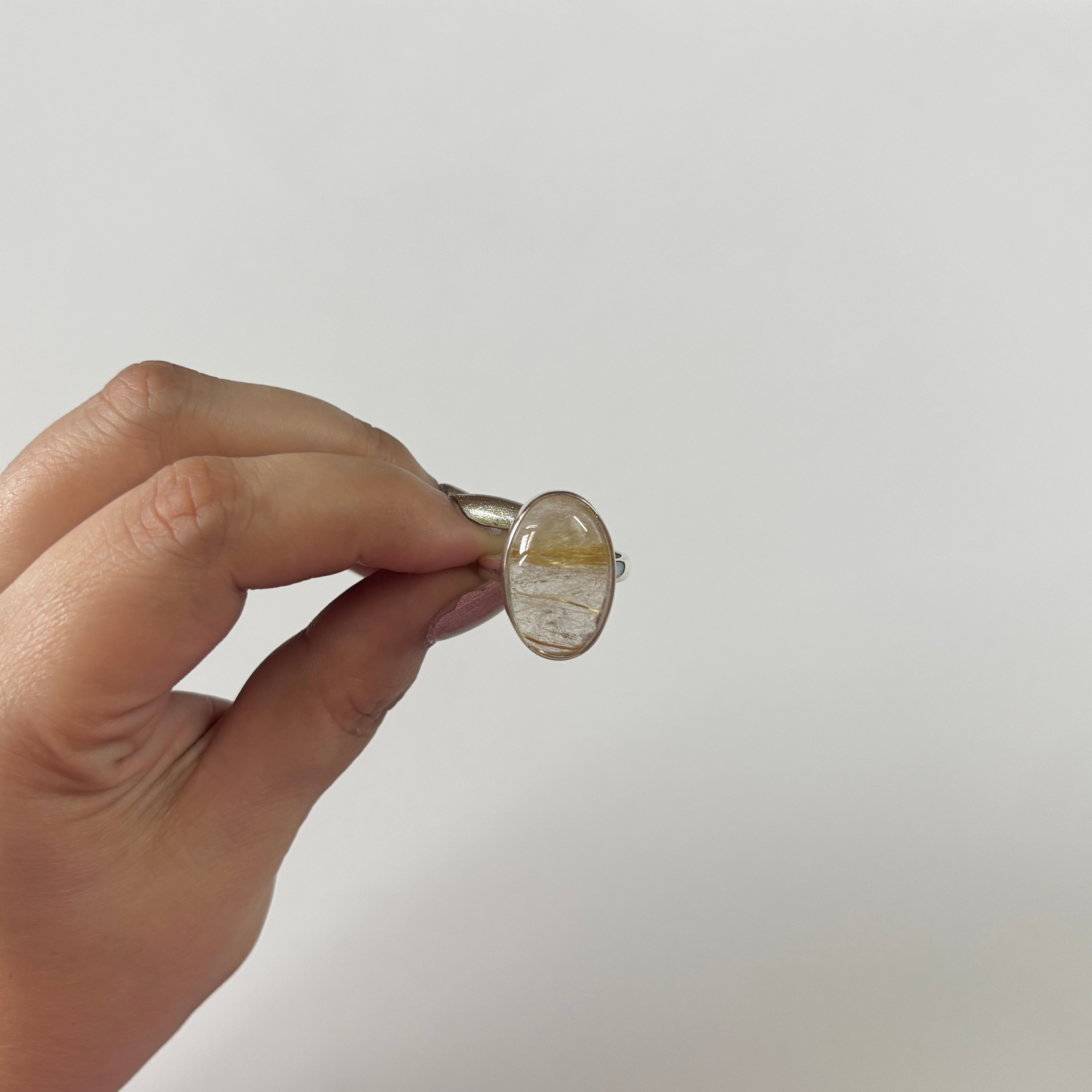 Golden Rutile Ring-(GDR-2-1)