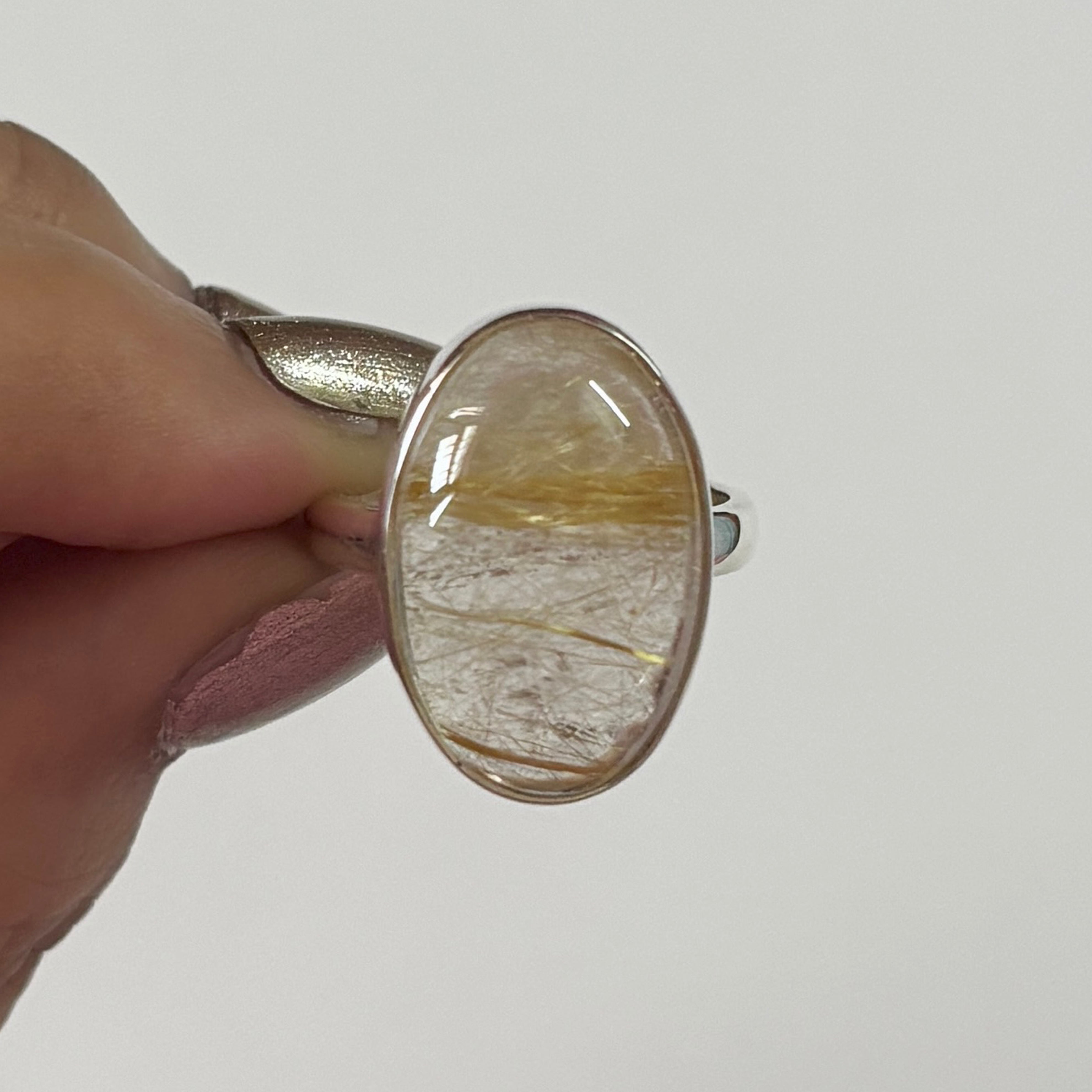 Golden Rutile Ring-(GDR-2-1)