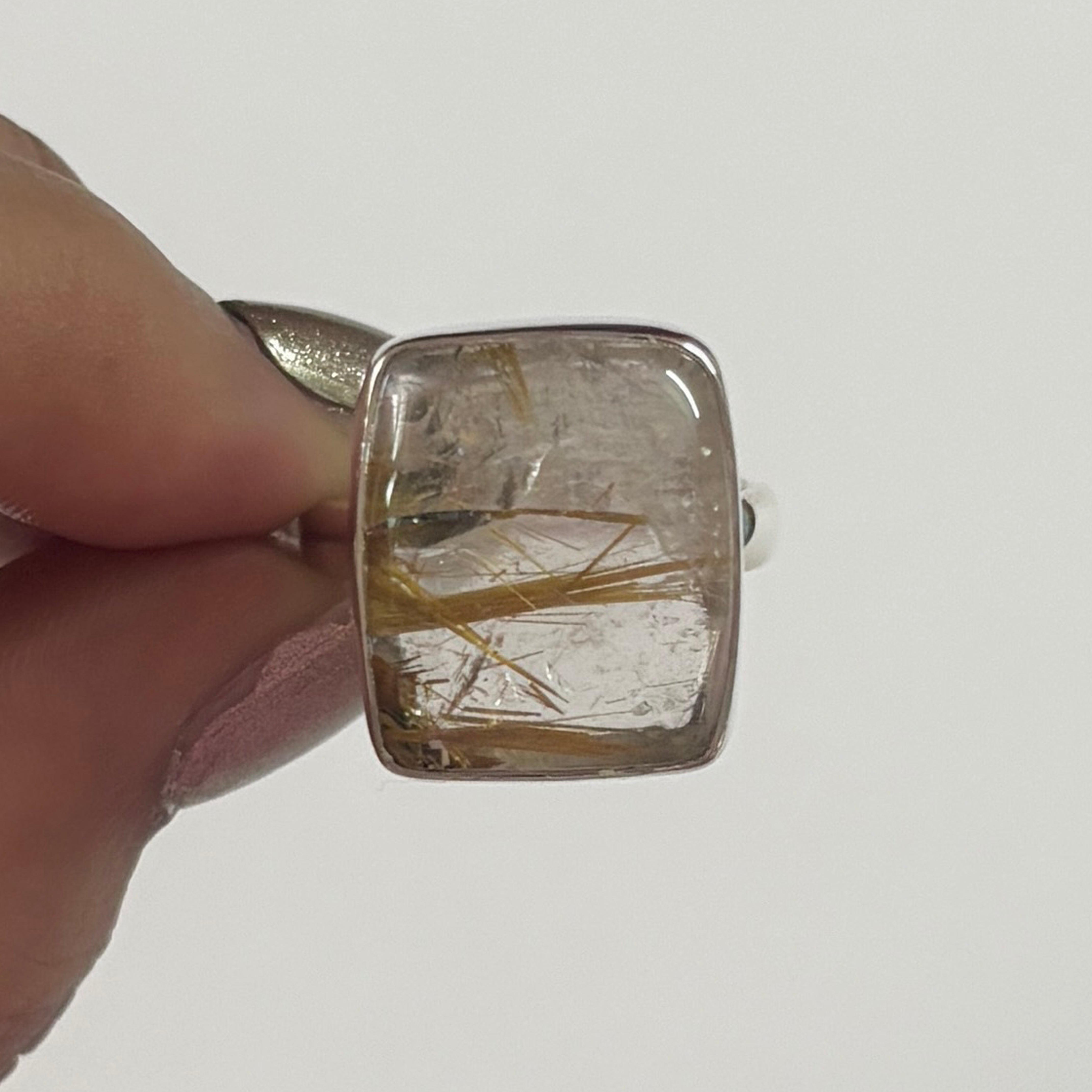 Golden Rutile Ring-(GDR-2-19)