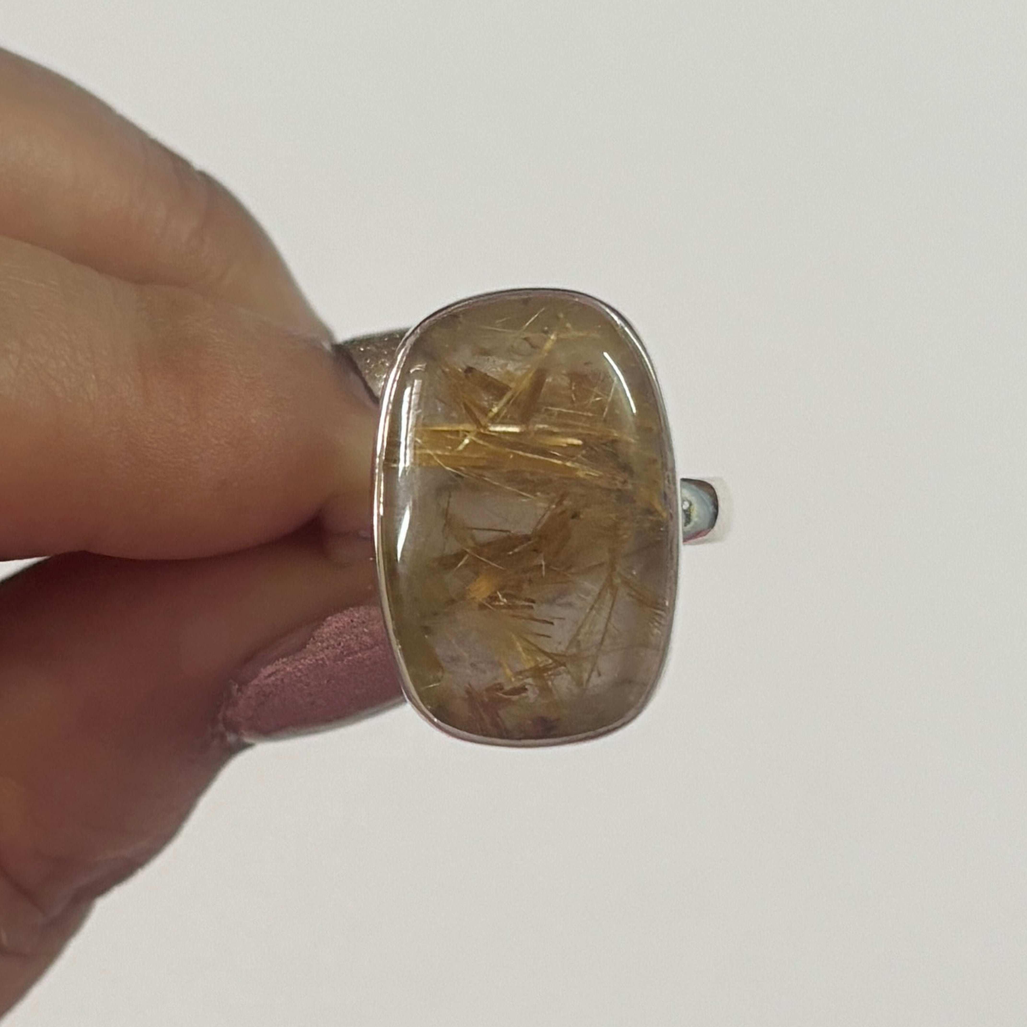 Golden Rutile Ring-(GDR-2-21)