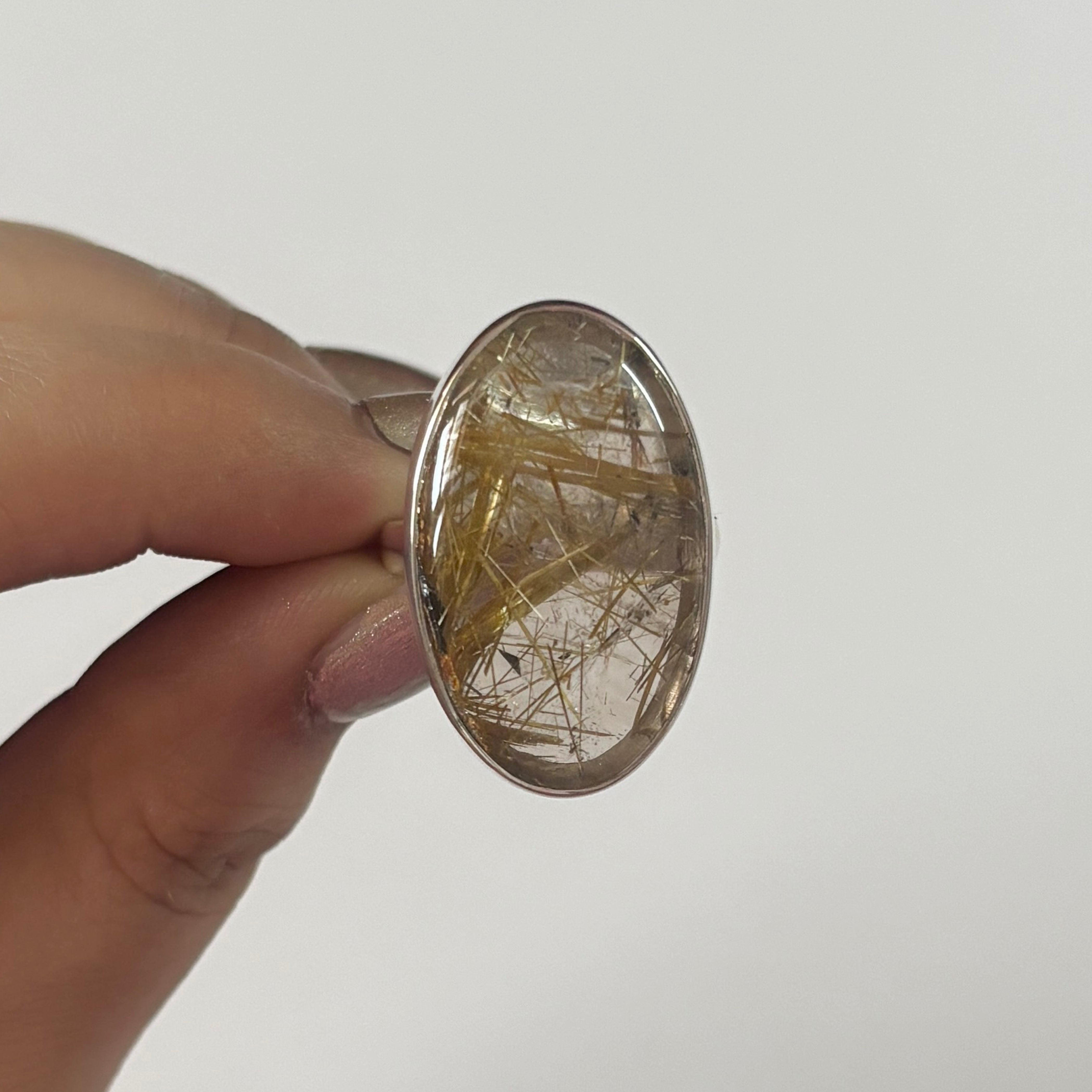 Golden Rutile Ring-(GDR-2-22)