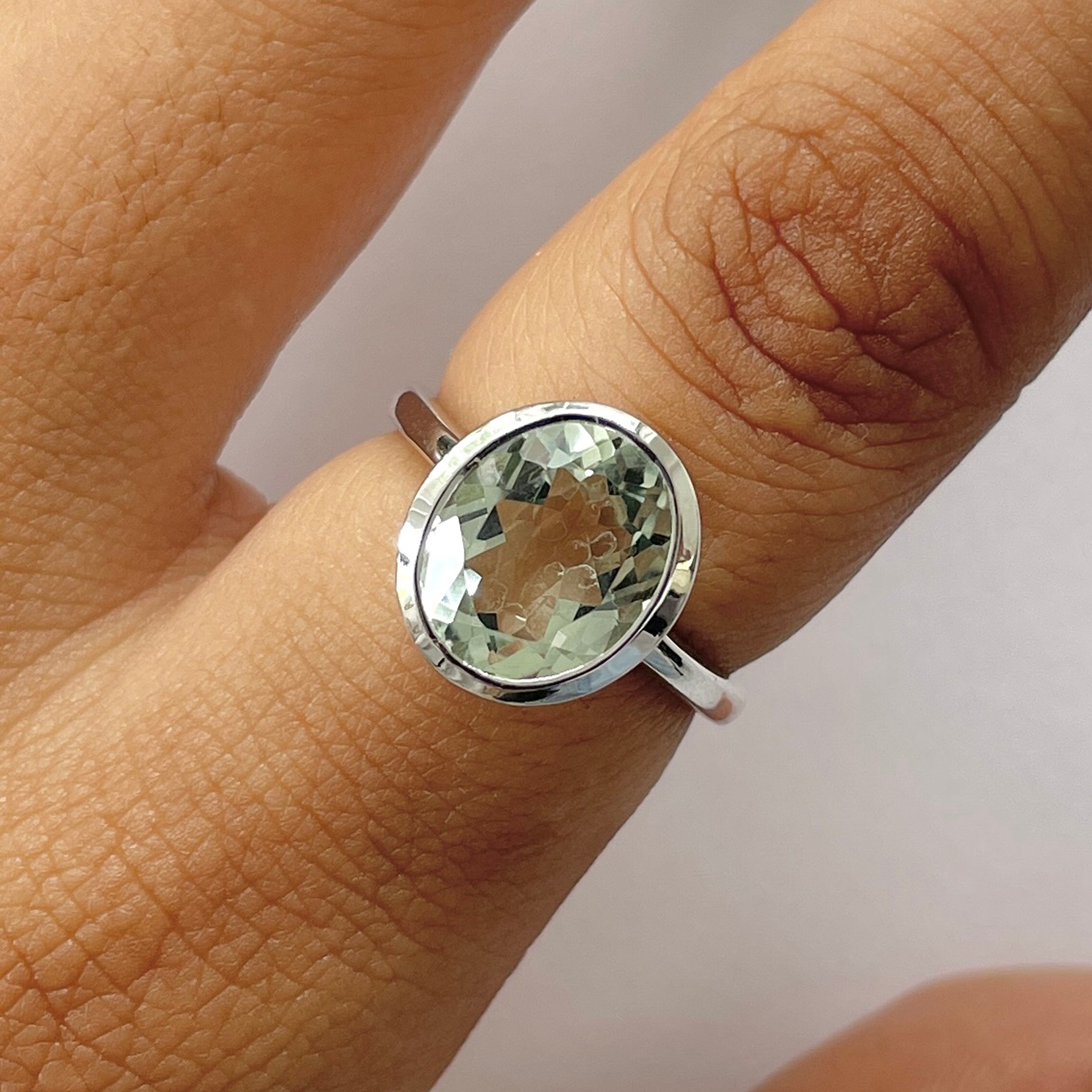 Green Amethyst Ring-(GRA-RDR-2368.)