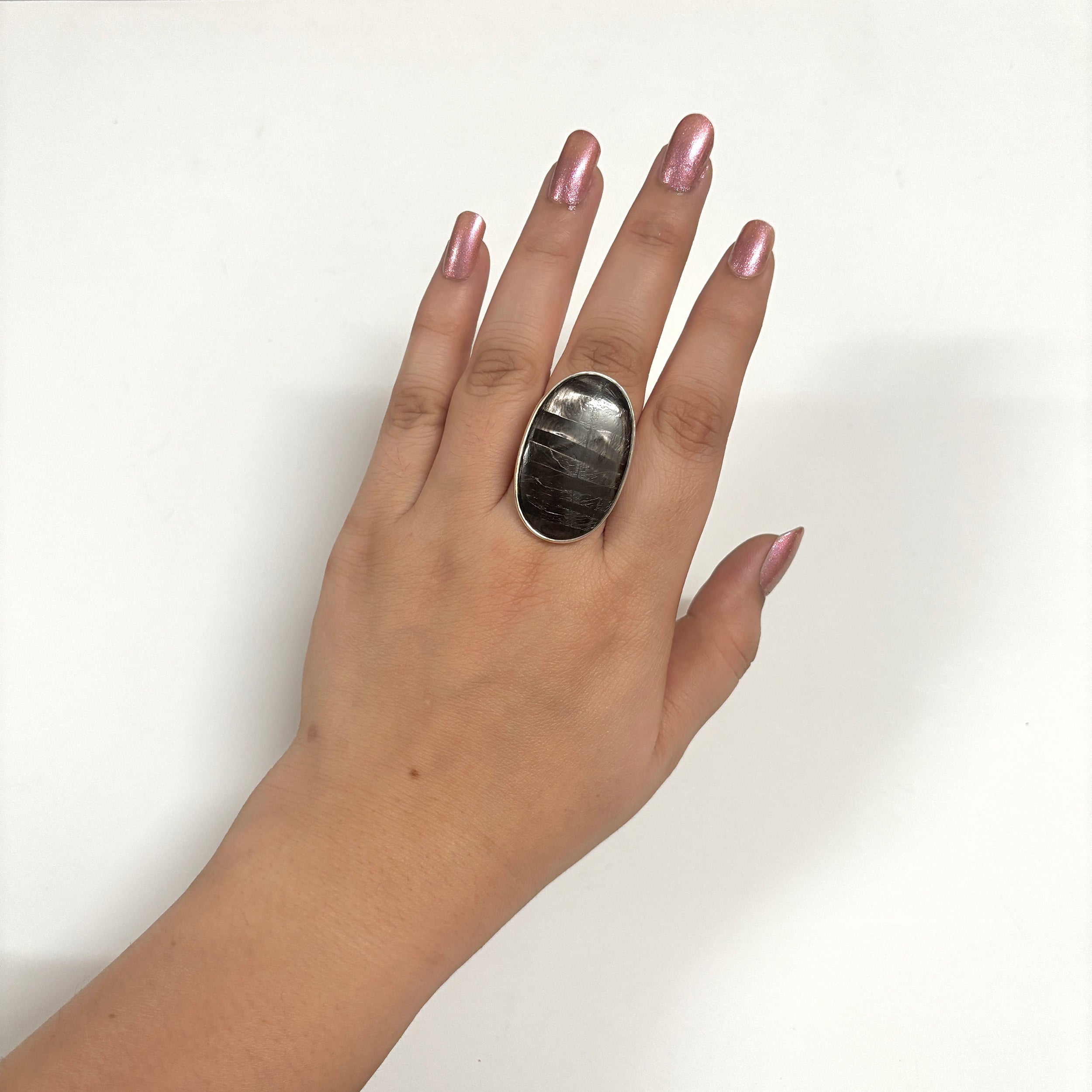 Hypersthene Ring-(HYP-2-1)