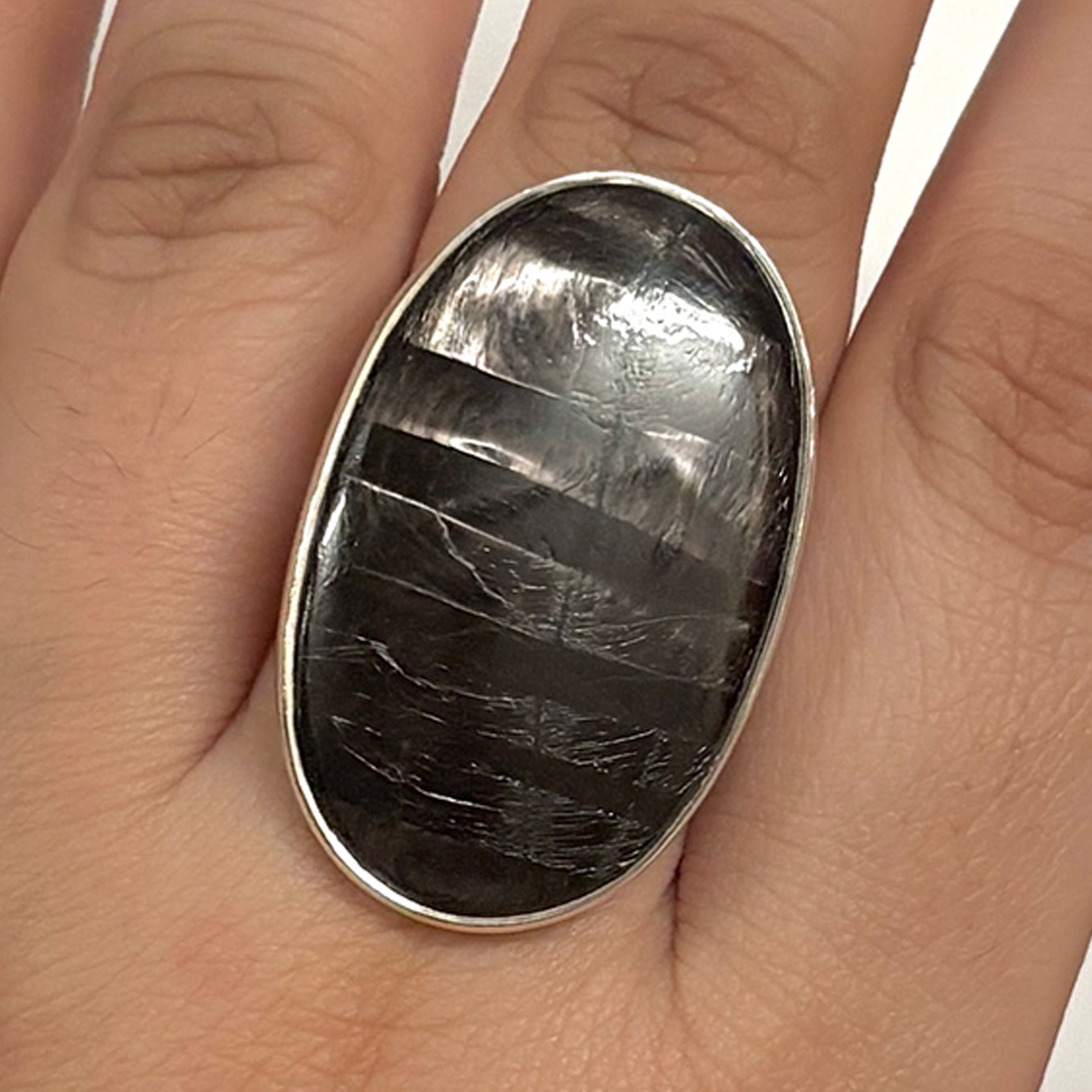 Hypersthene Ring-(HYP-2-1)