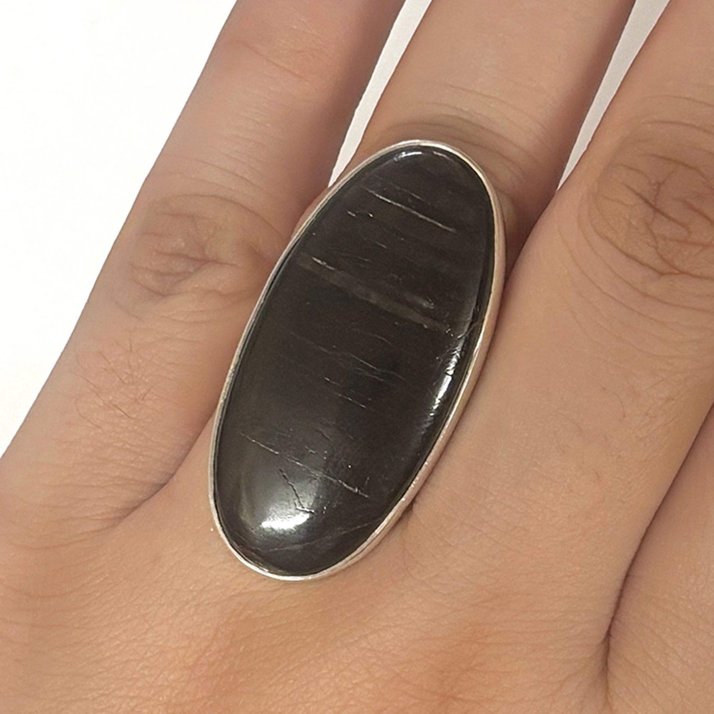 Hypersthene Ring-(HYP-2-10)