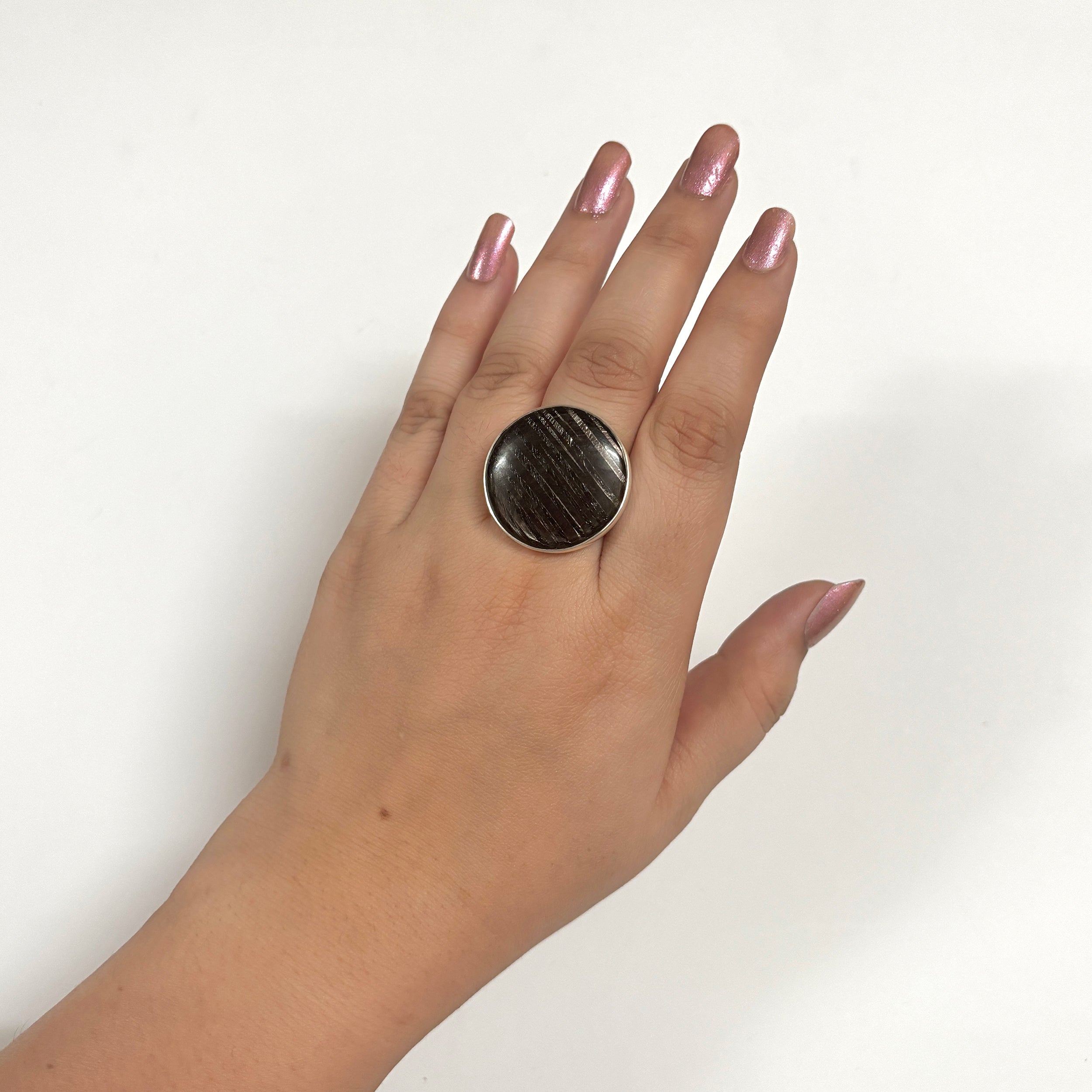 Hypersthene Ring-(HYP-2-14)