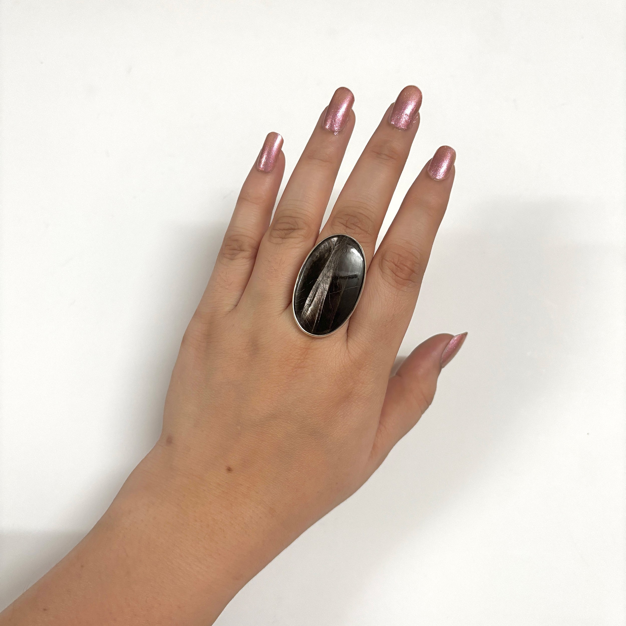Hypersthene Ring-(HYP-2-15)