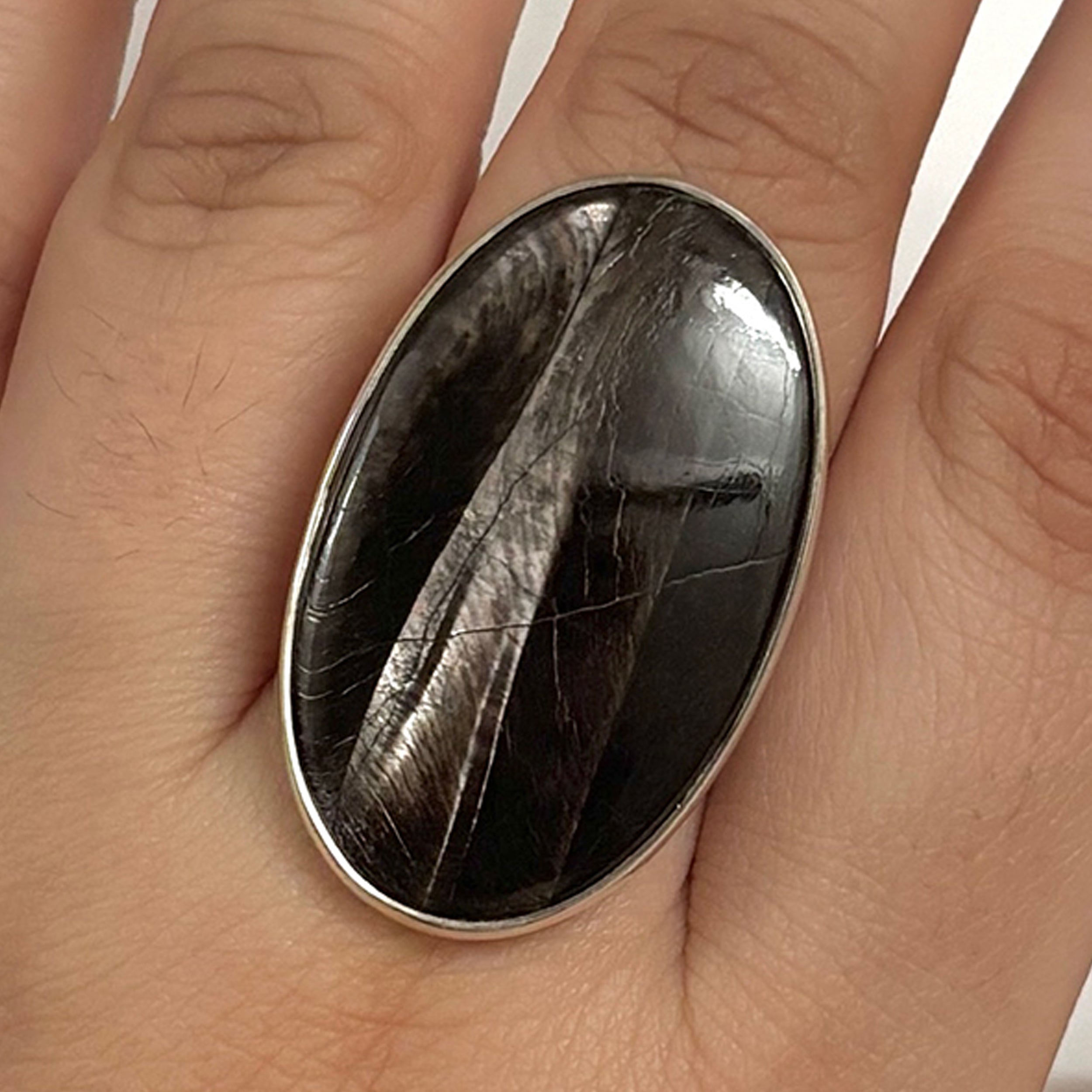 Hypersthene Ring-(HYP-2-15)