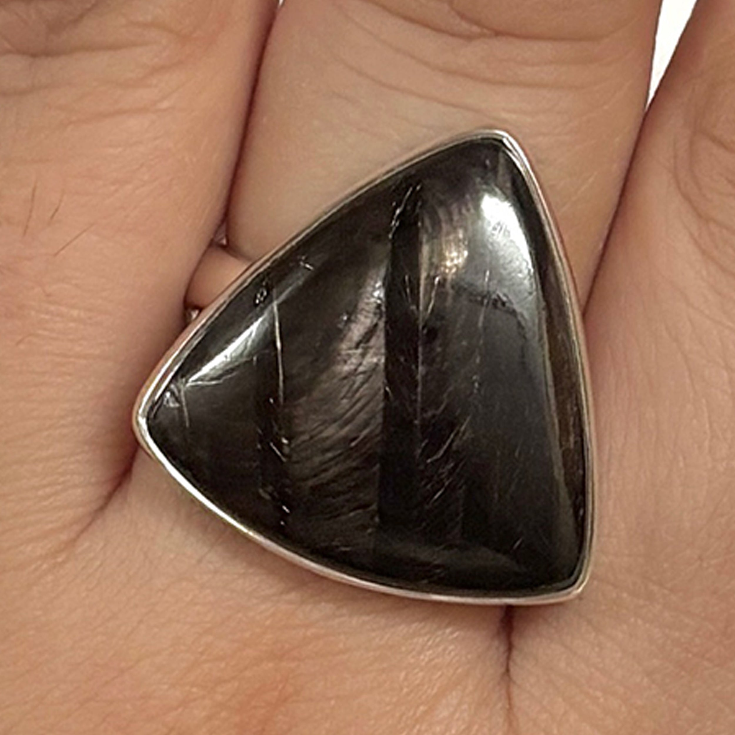 Hypersthene Ring-(HYP-2-19)