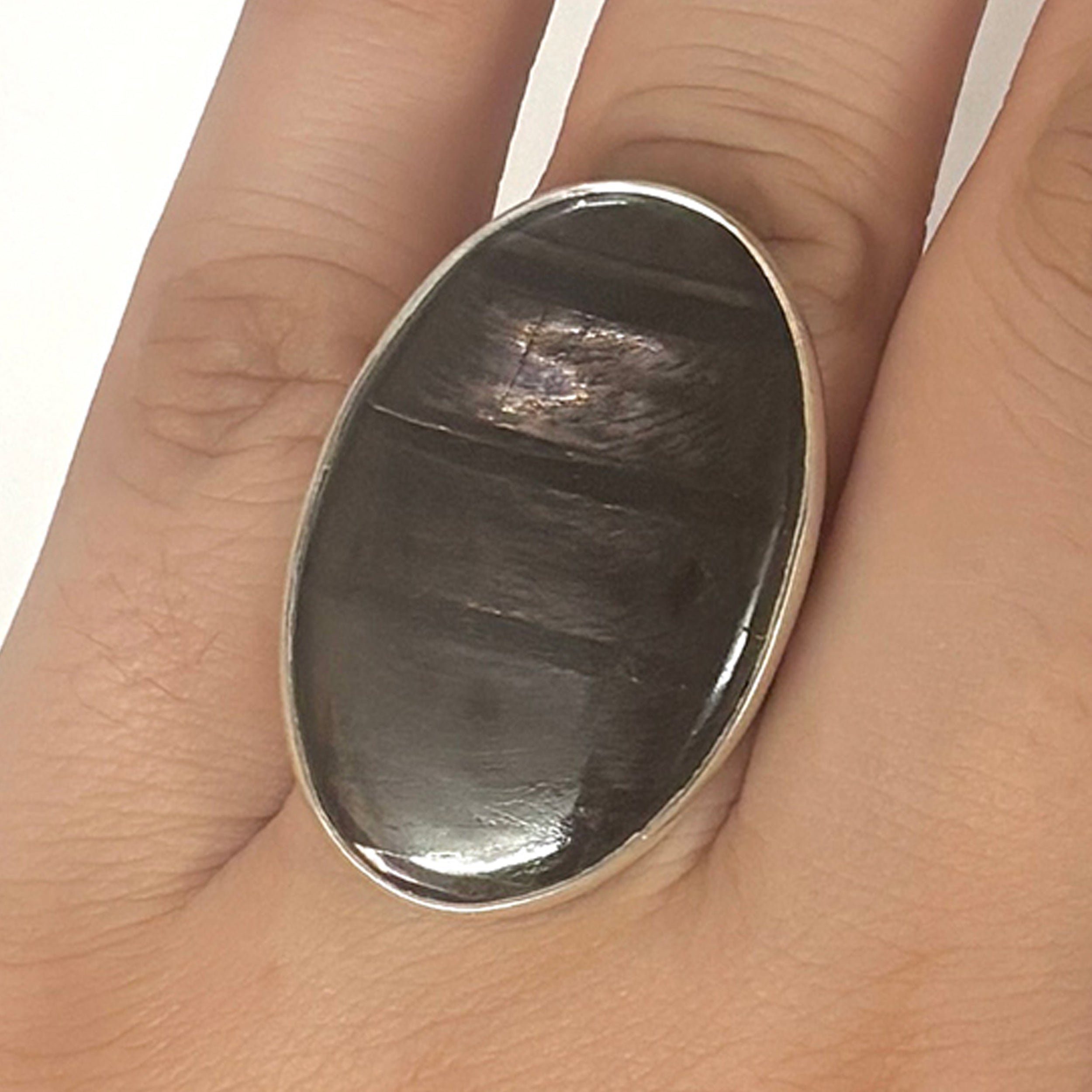 Hypersthene Ring-(HYP-2-24)