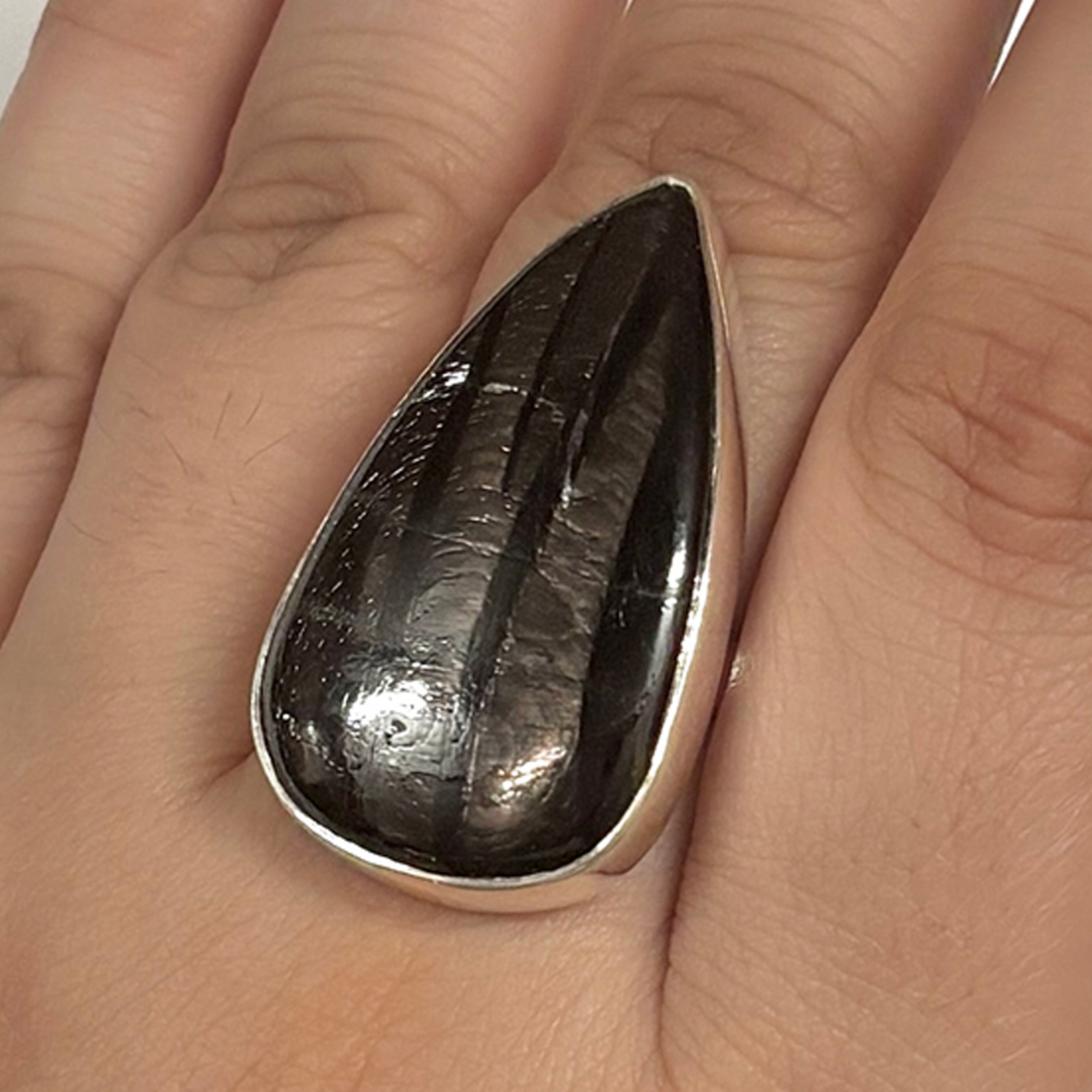 Hypersthene Ring-(HYP-2-26)