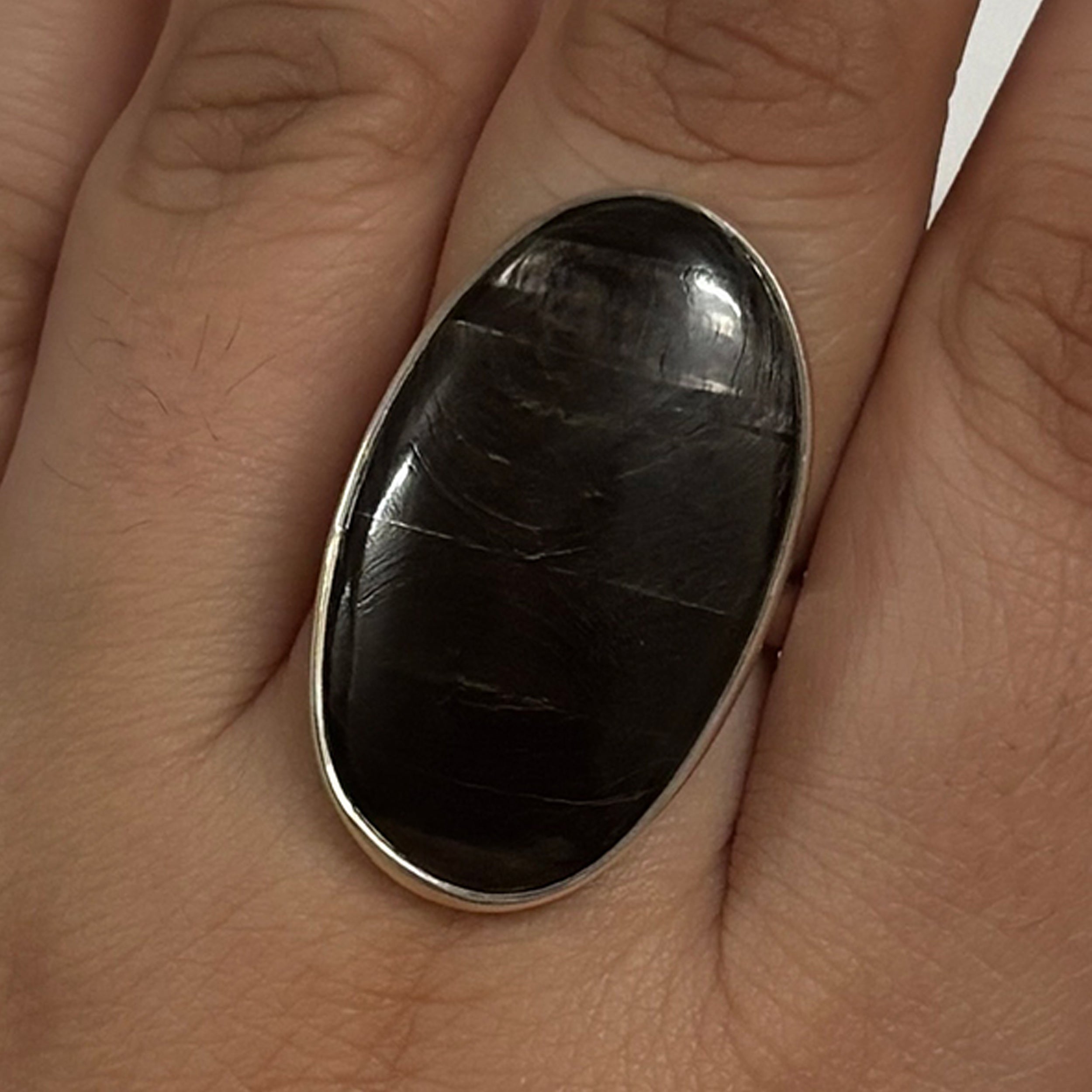 Hypersthene Ring-(HYP-2-28)