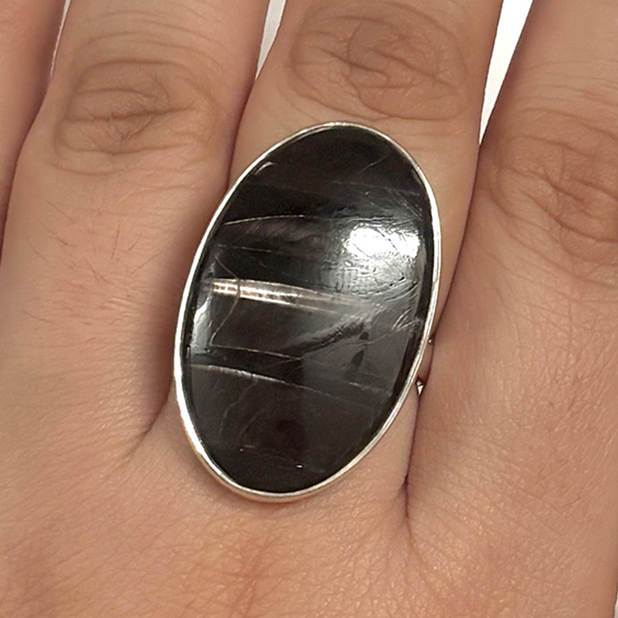 Hypersthene Ring-(HYP-2-3)