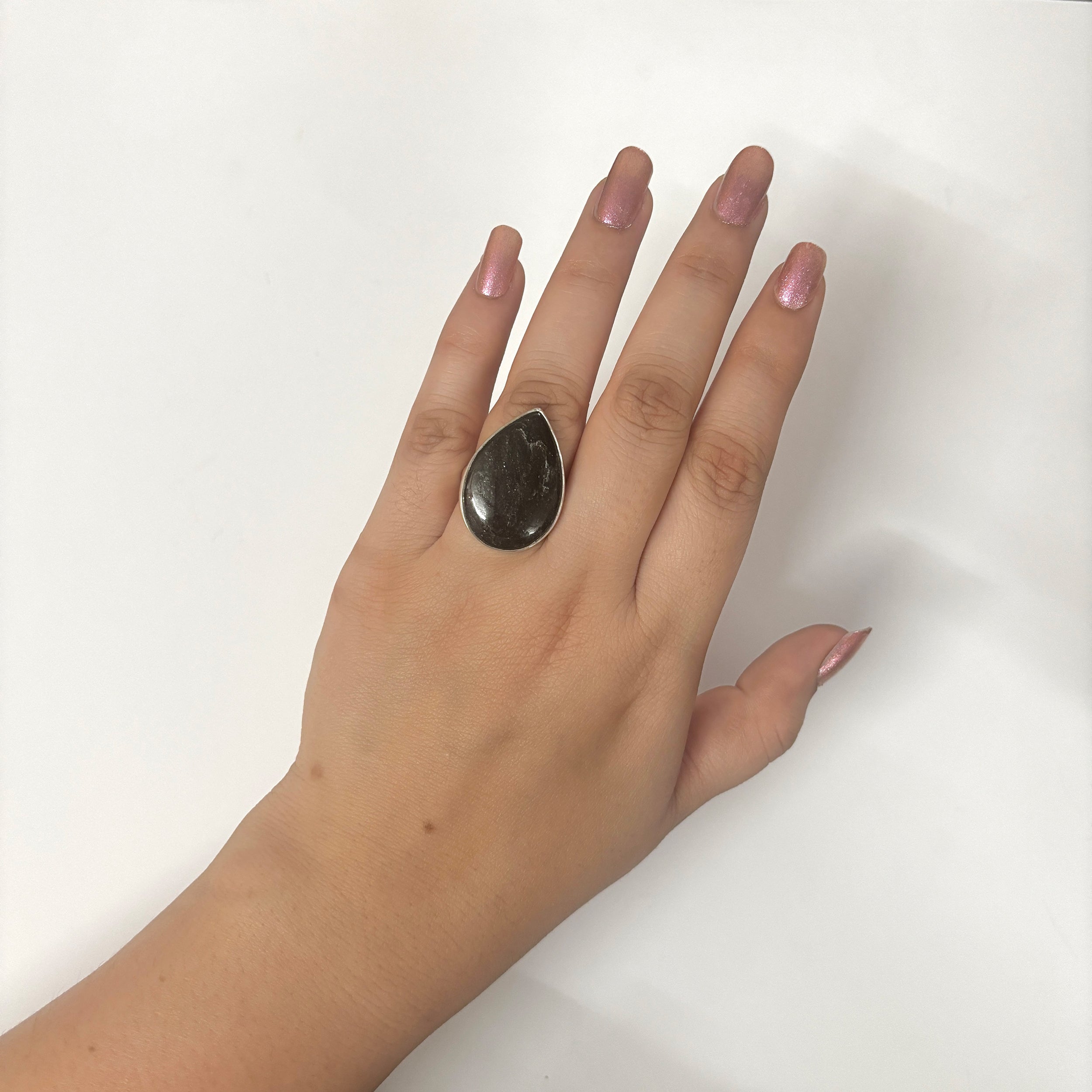 Hypersthene Ring-(HYP-2-30)