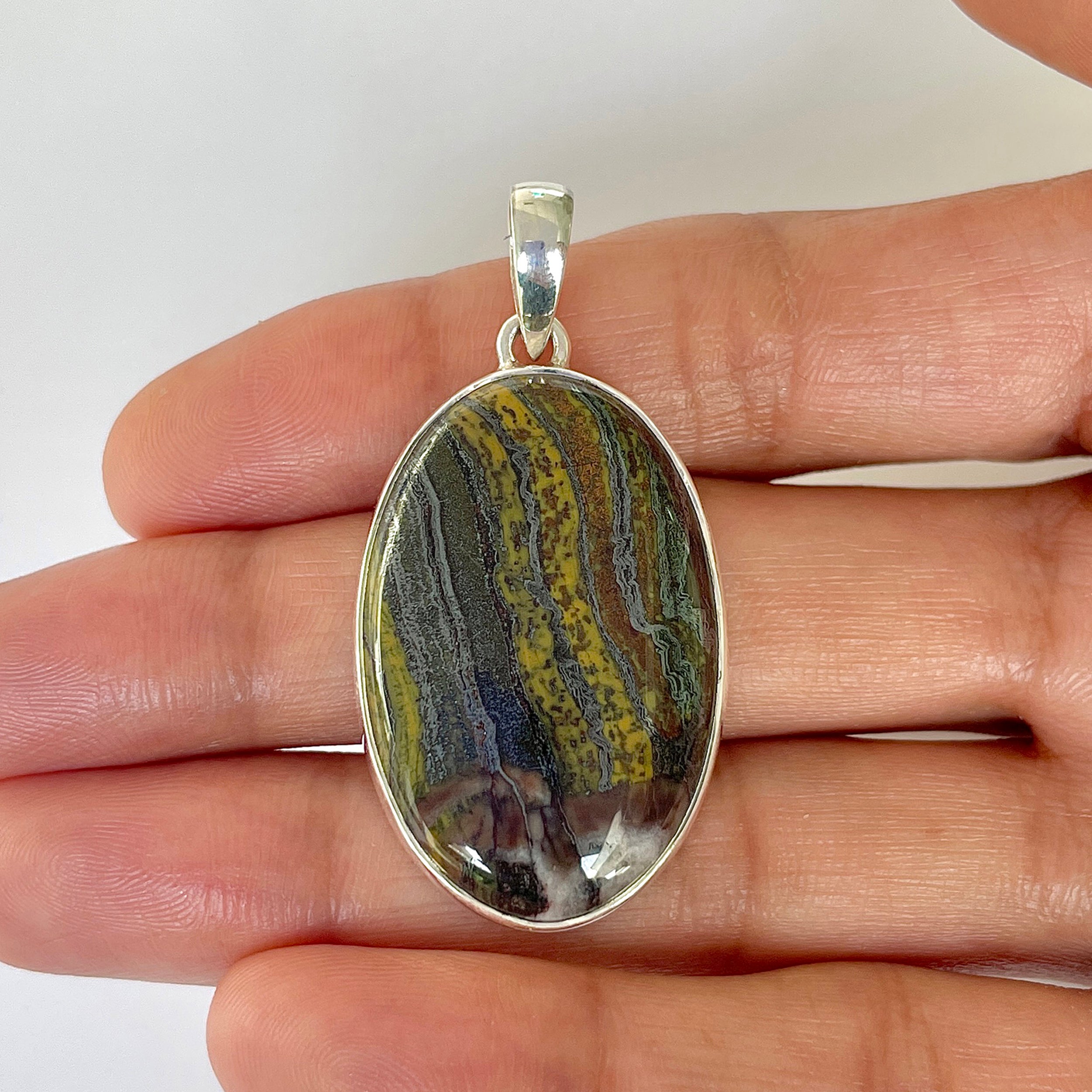 Iron Tiger Eye Pendant-(ITE-1-10)