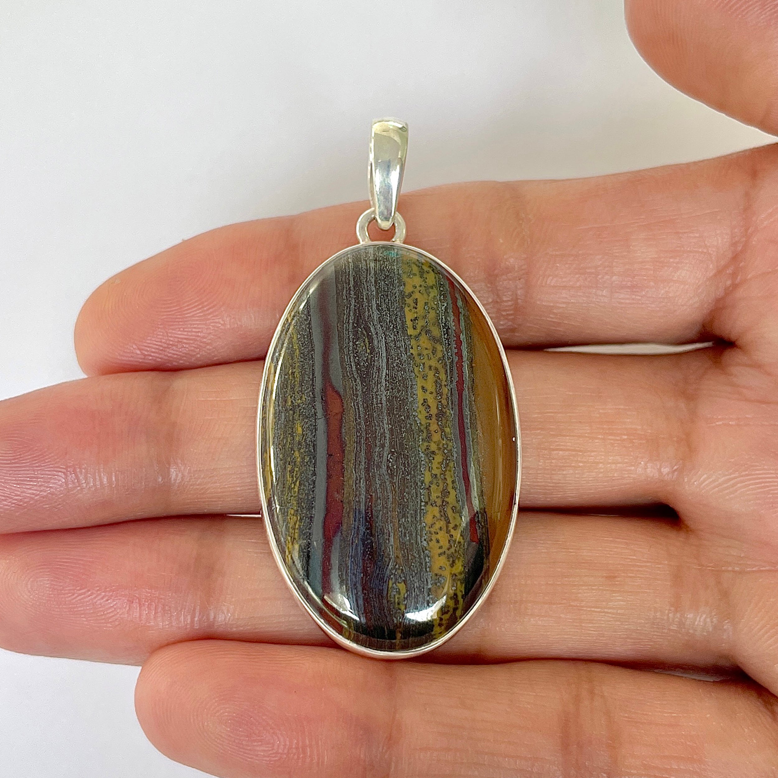 Iron Tiger Eye Pendant-(ITE-1-11)