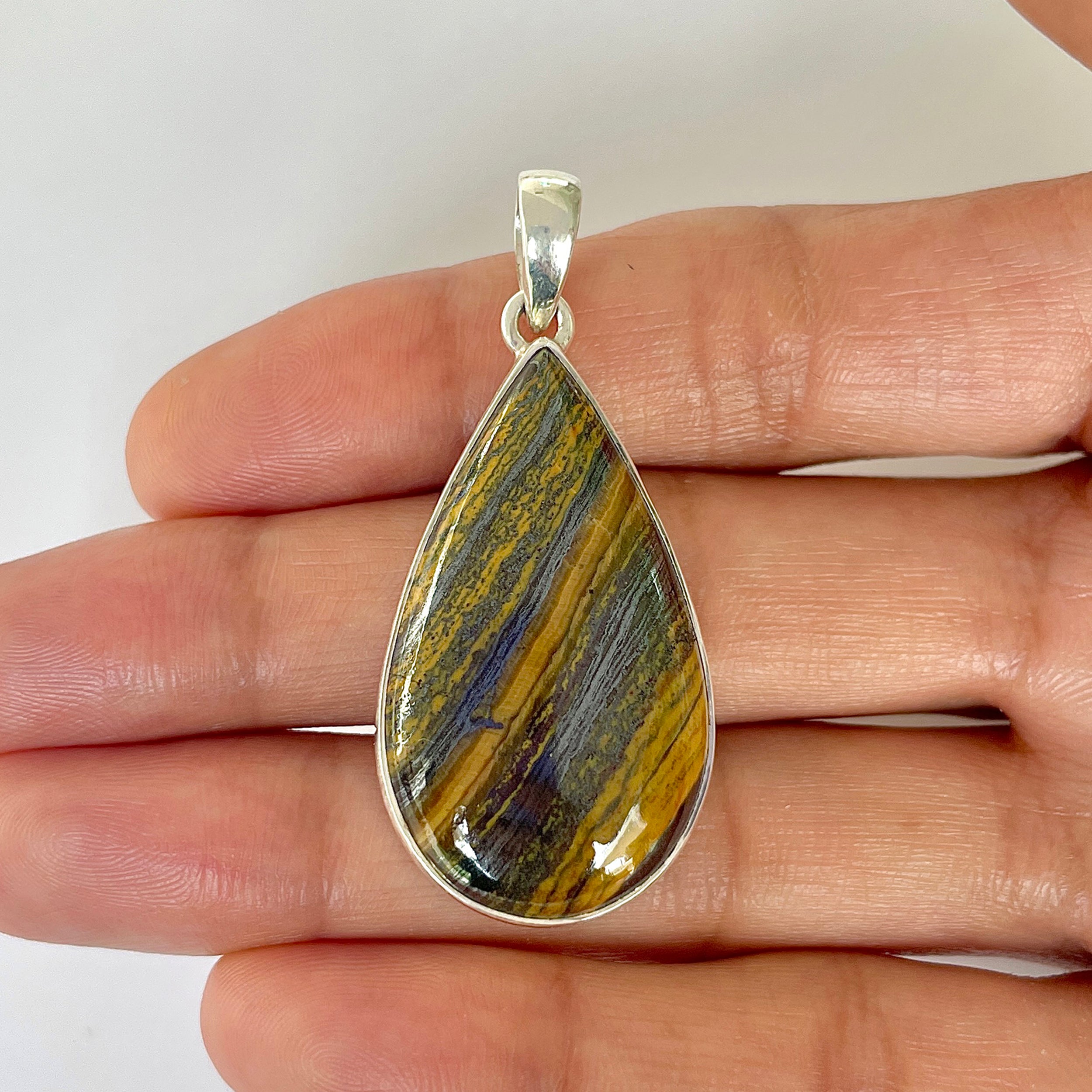 Iron Tiger Eye Pendant-(ITE-1-13)