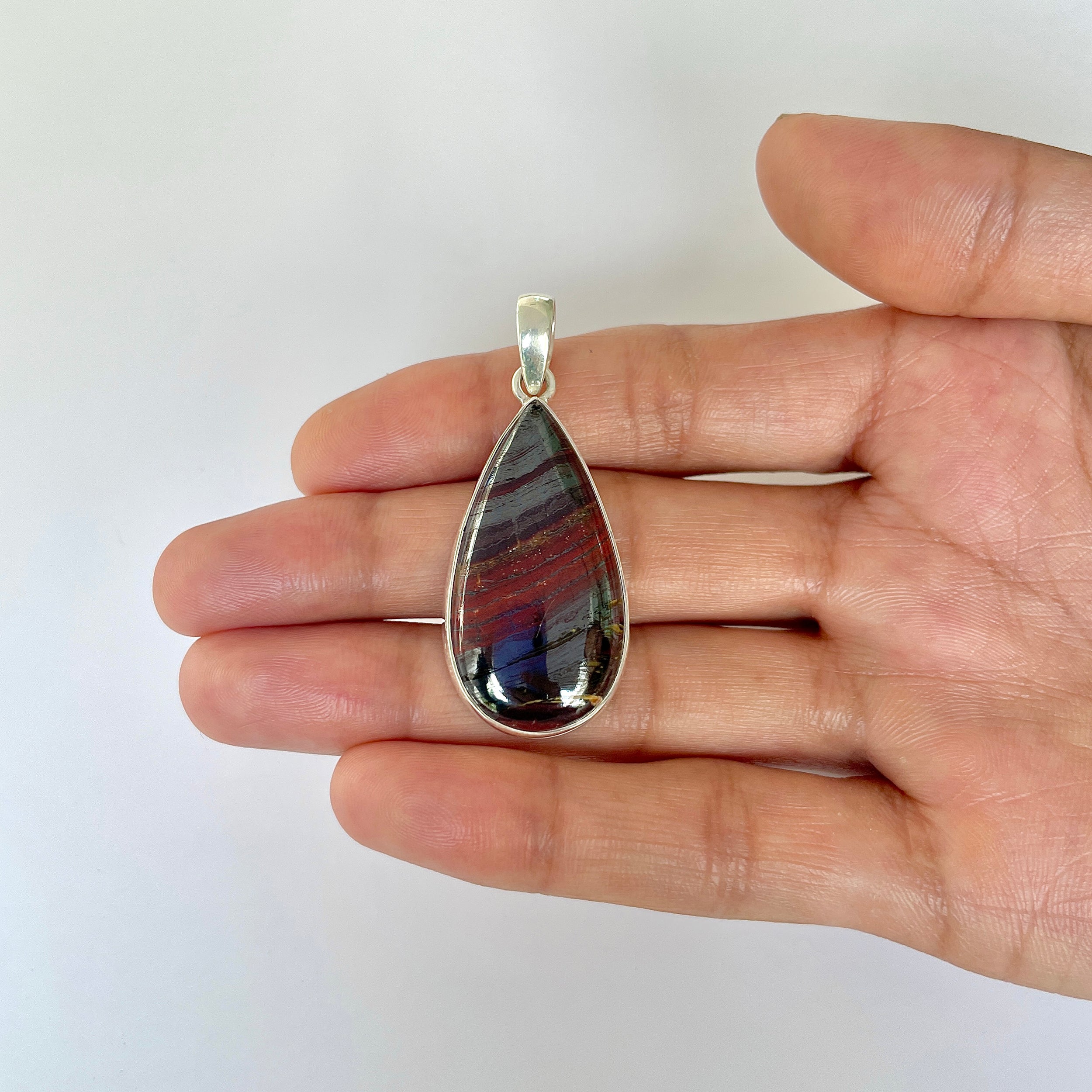 Iron Tiger Eye Pendant-(ITE-1-14)