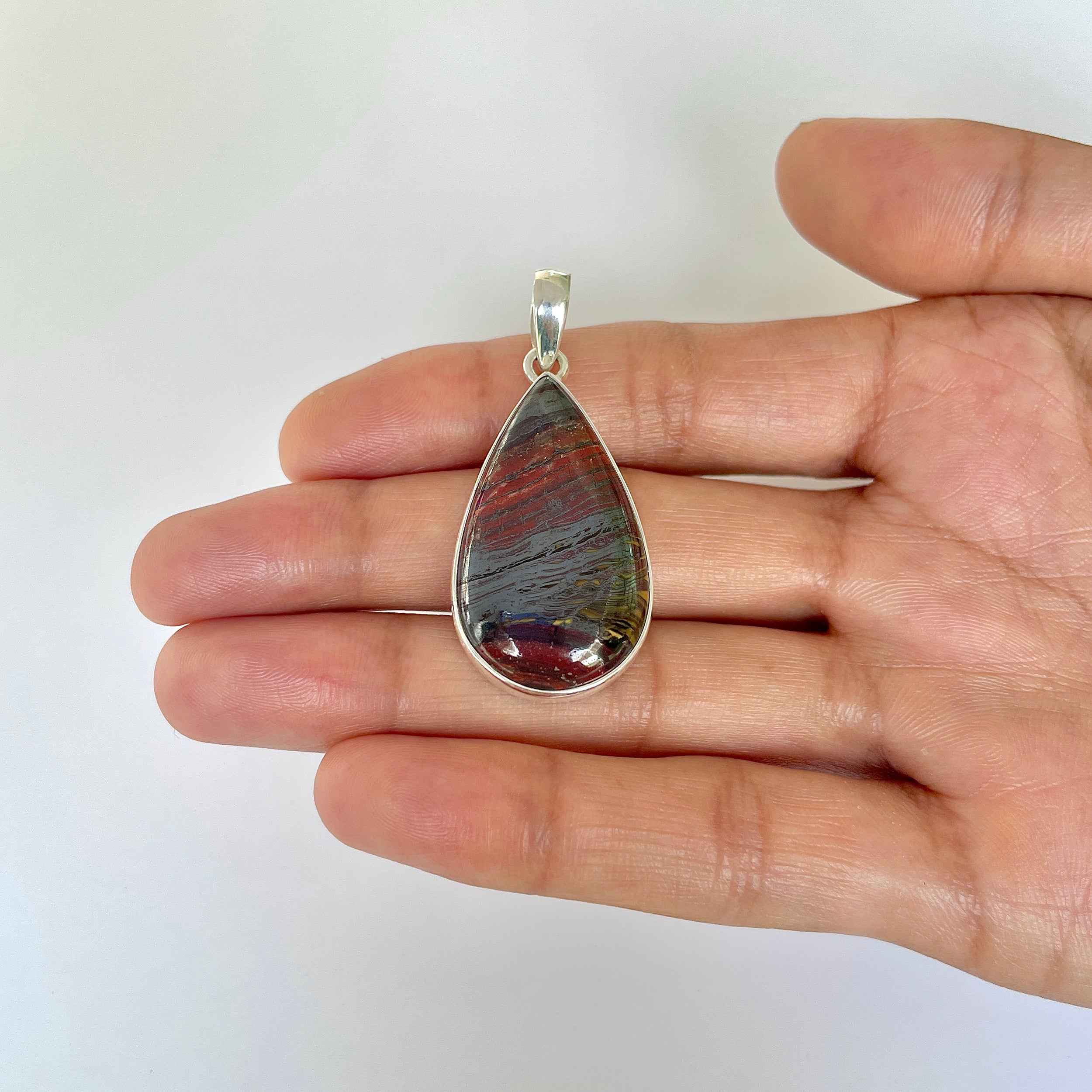 Iron Tiger Eye Pendant-(ITE-1-15)